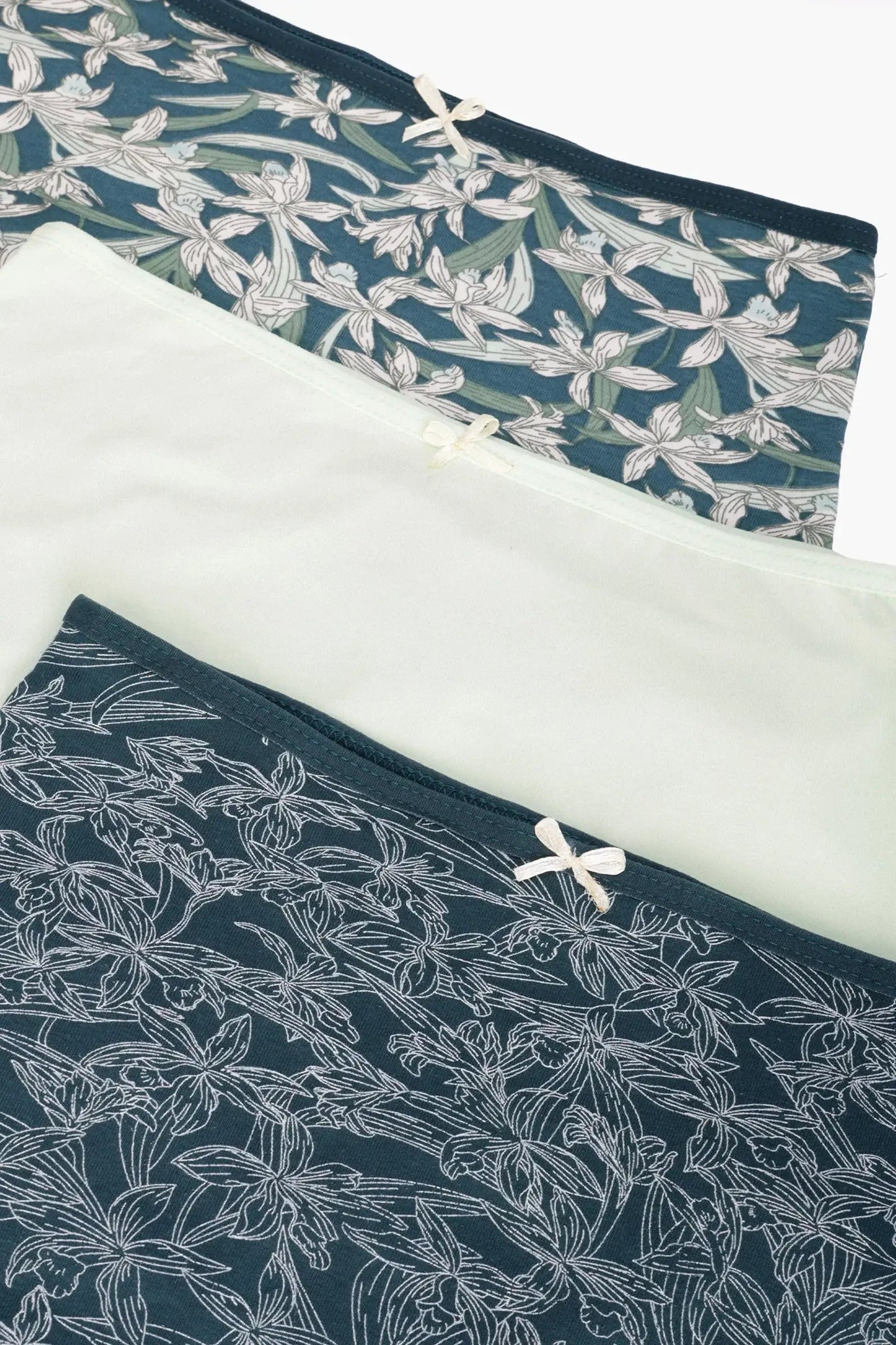 Pack of 3 Colored Full Brief Panties