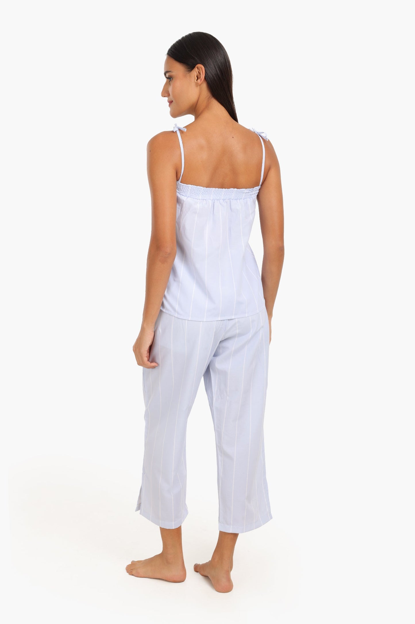Striped Strappy Pyjama Set