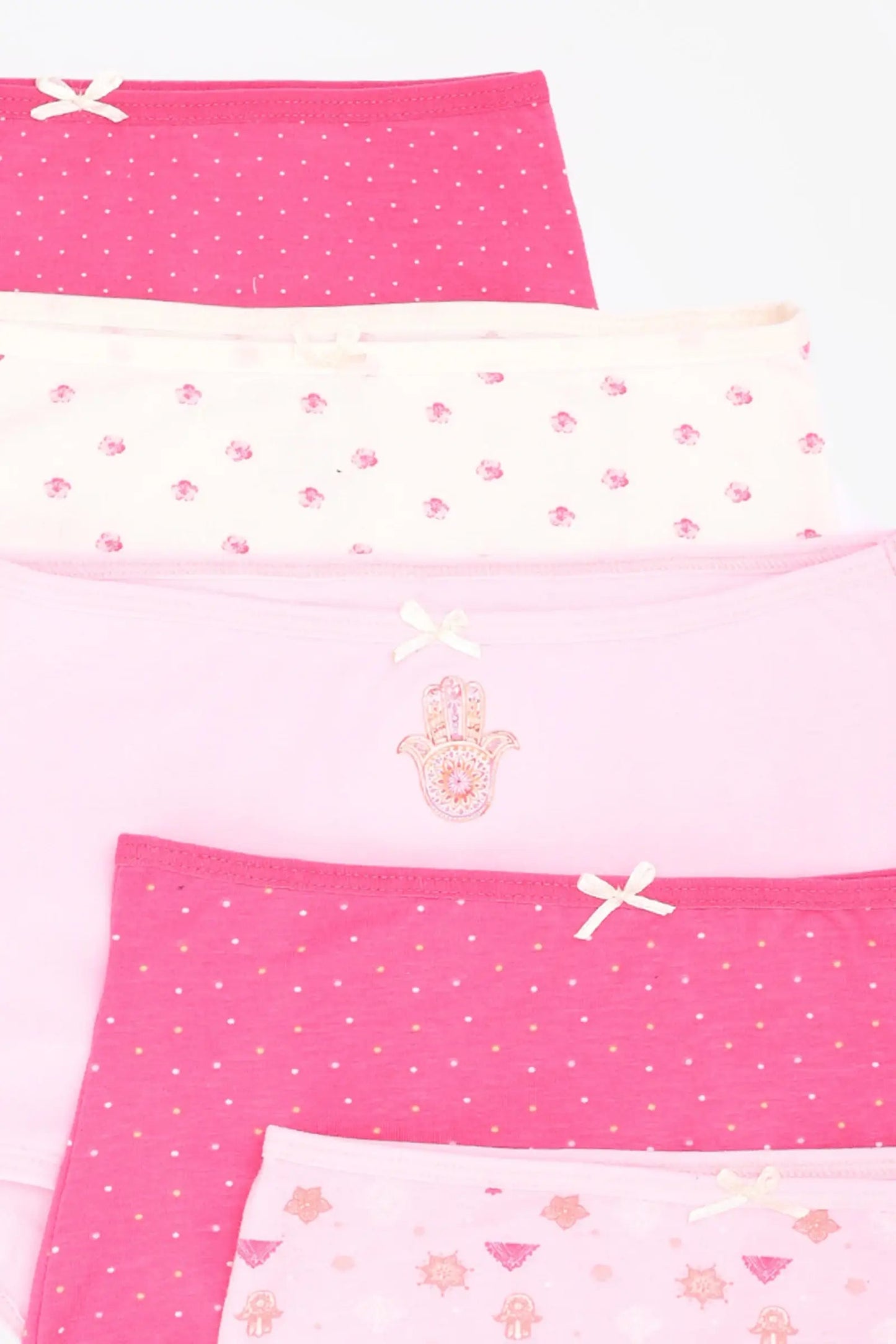 Pack of 5 Colored Full Brief Panties