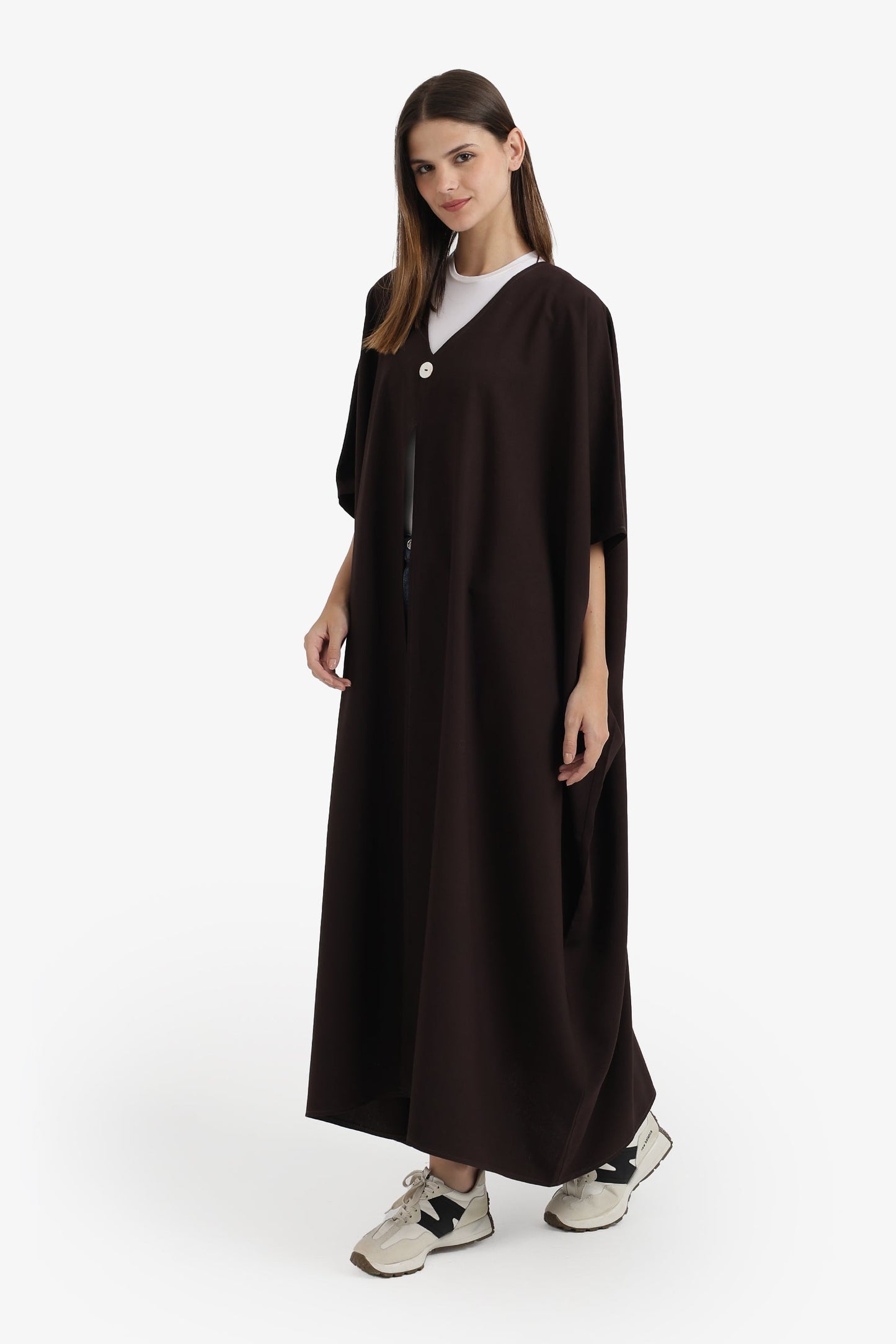 Split-Front Maxi Abaya