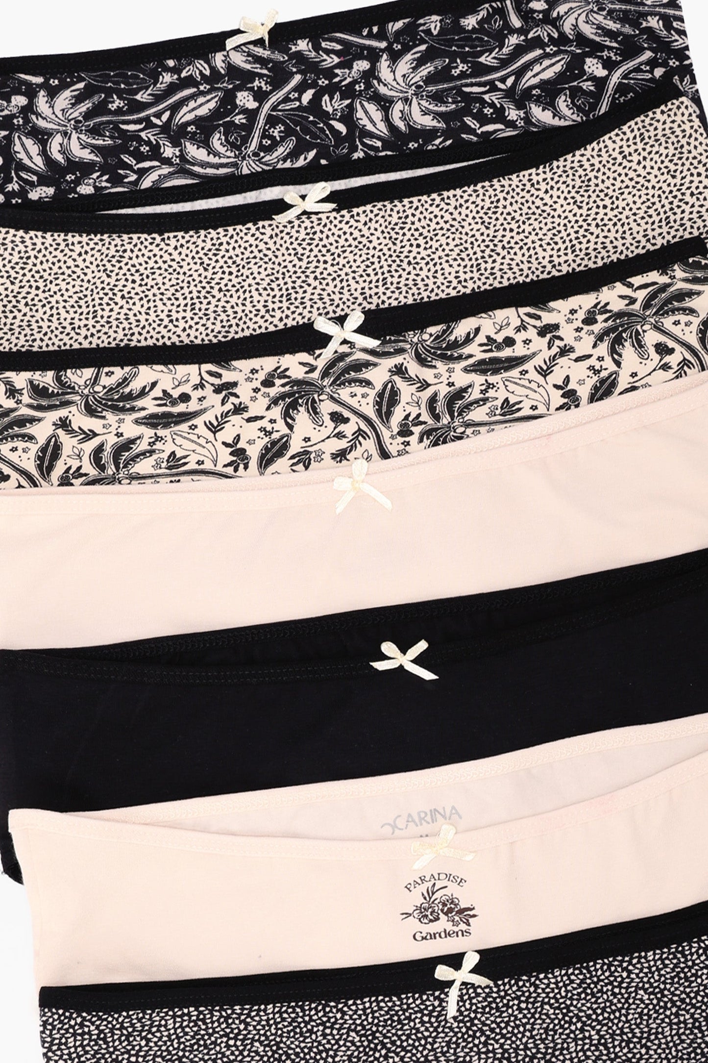Pack of 7 Colored Brief Panties