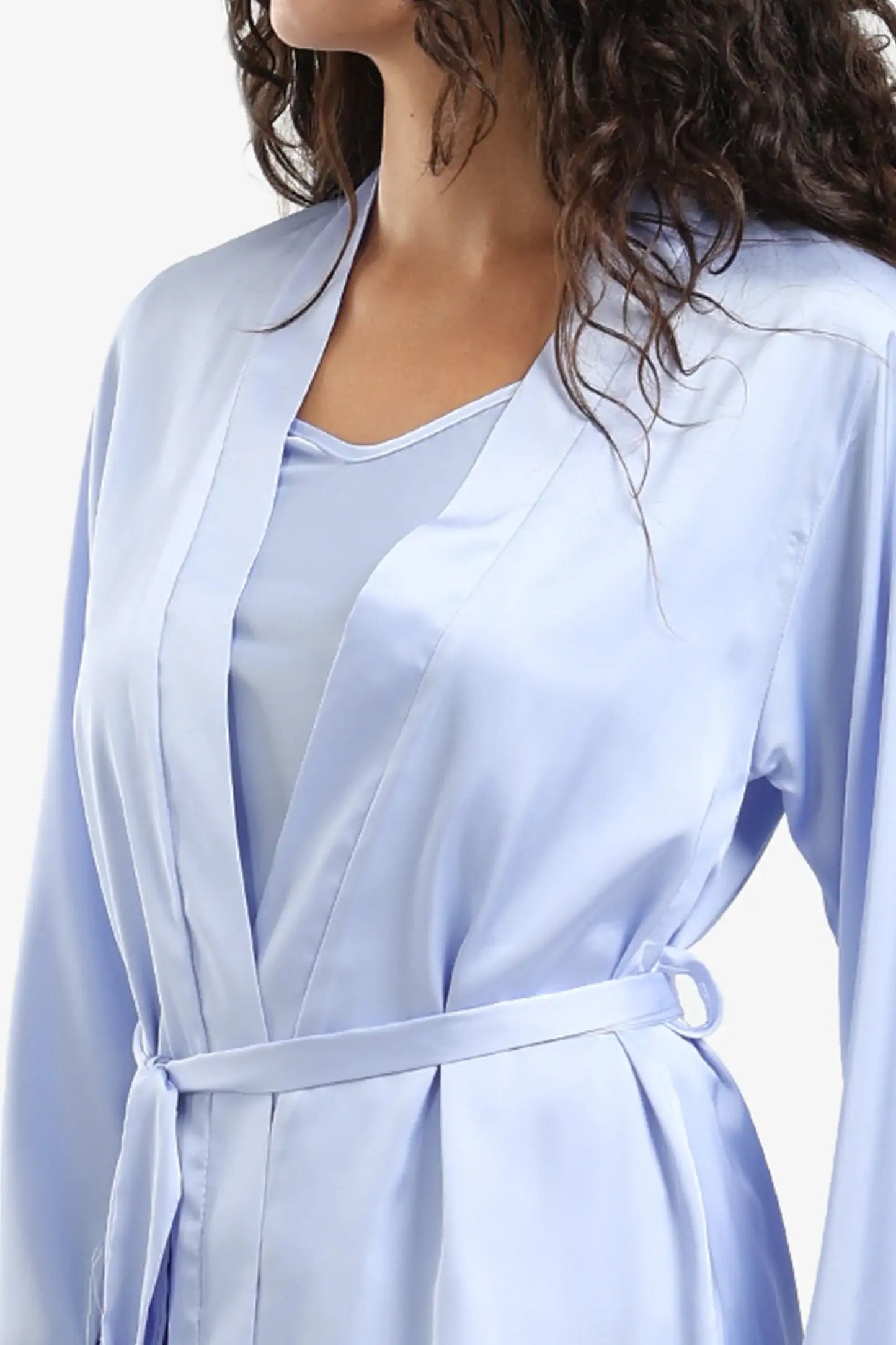 Light Blue 3 Pieces Pyjama Set