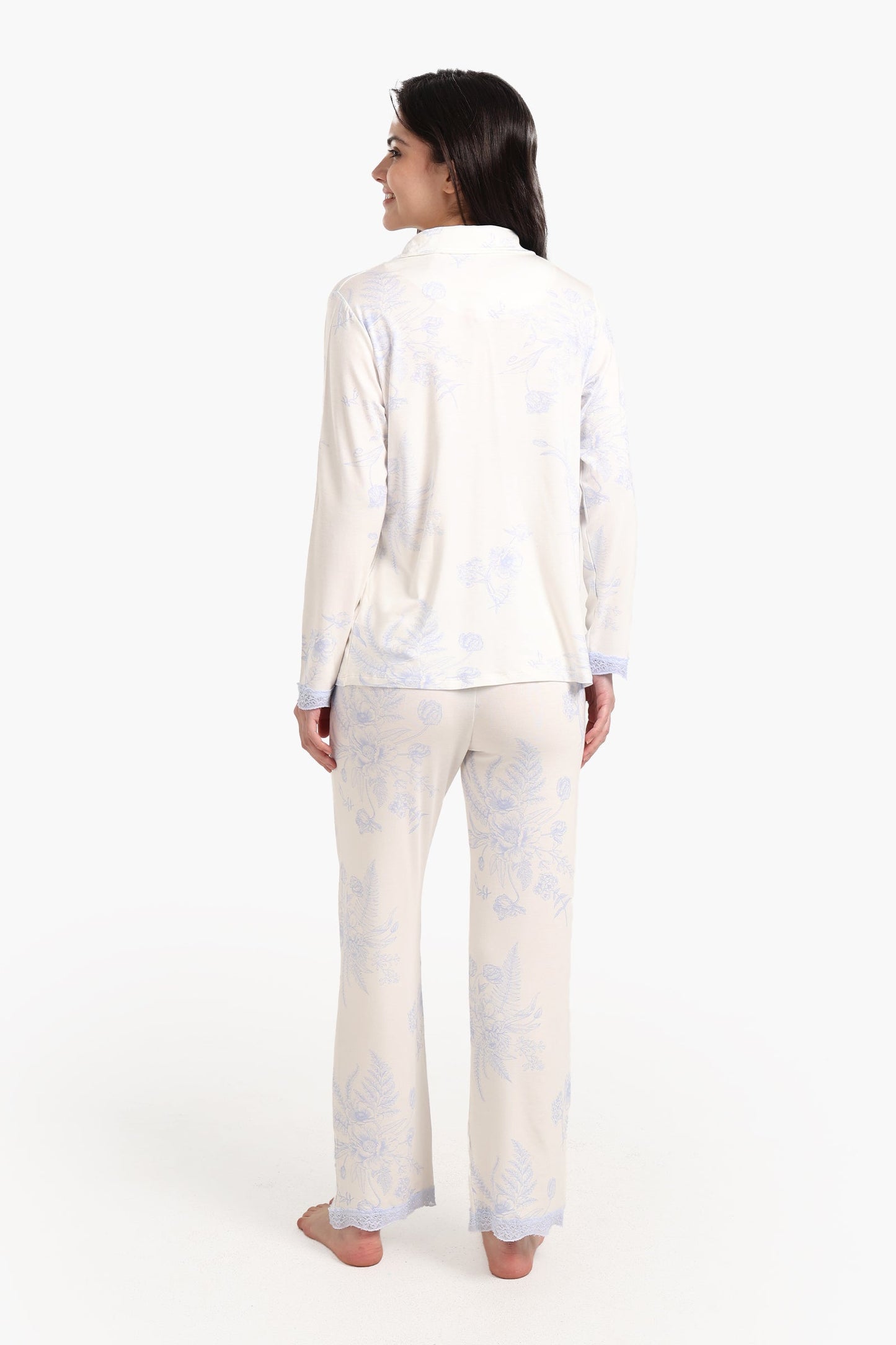 Floral Print Pyjama Set