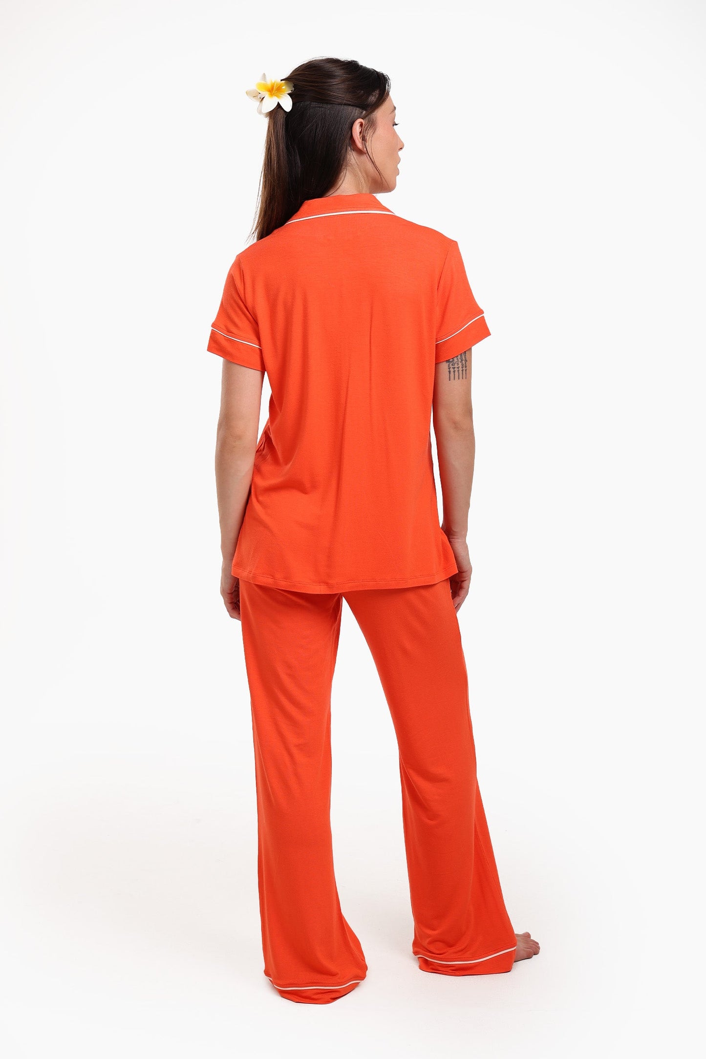 Classic Orange Pyjama Set