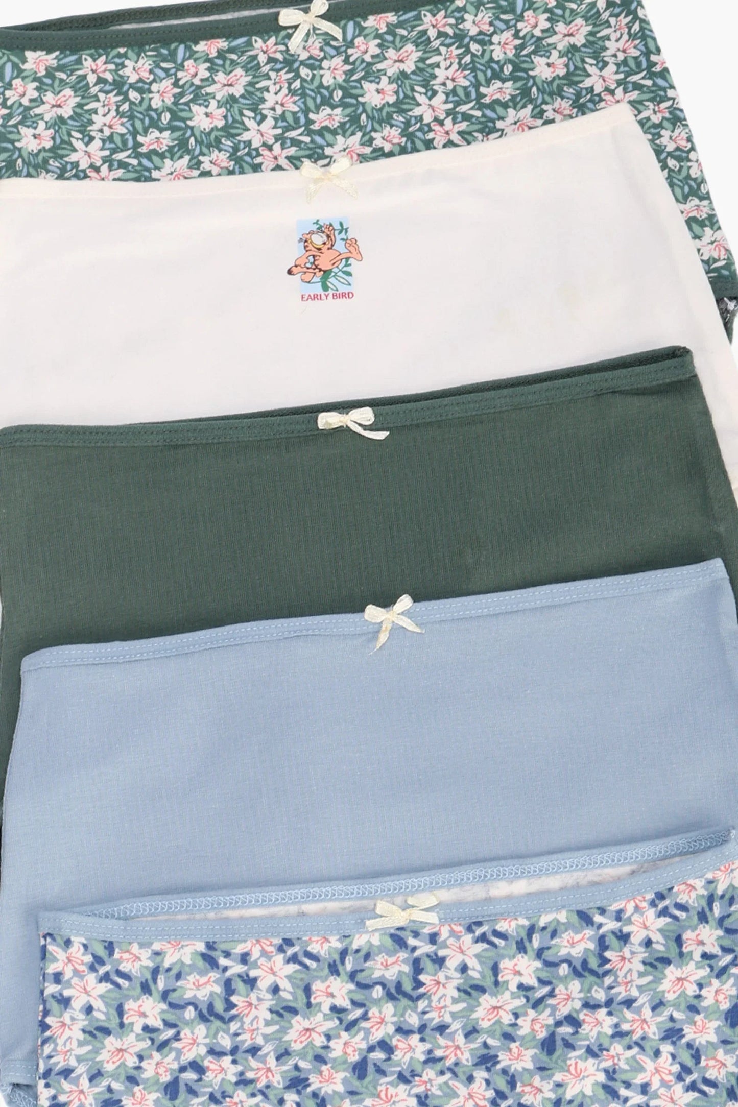 Pack of 5 Colored Full Brief Panties