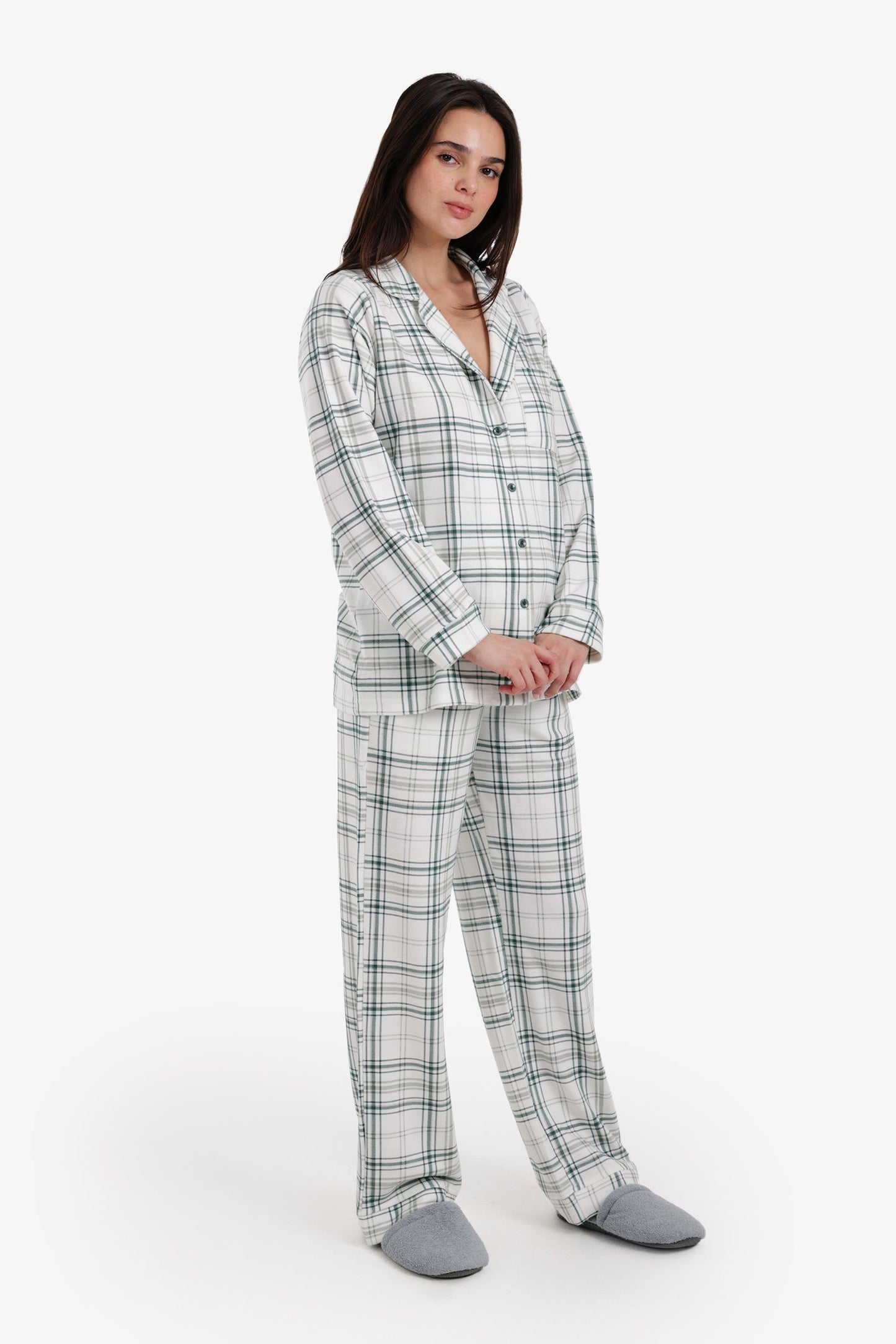 Checked Pattern Pyjama Set