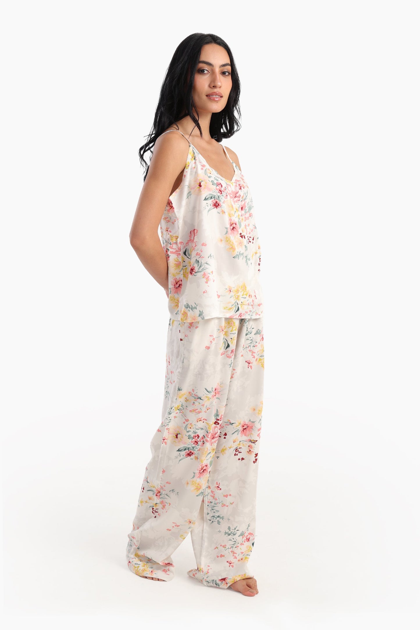 Floral Printed Pyjama Set