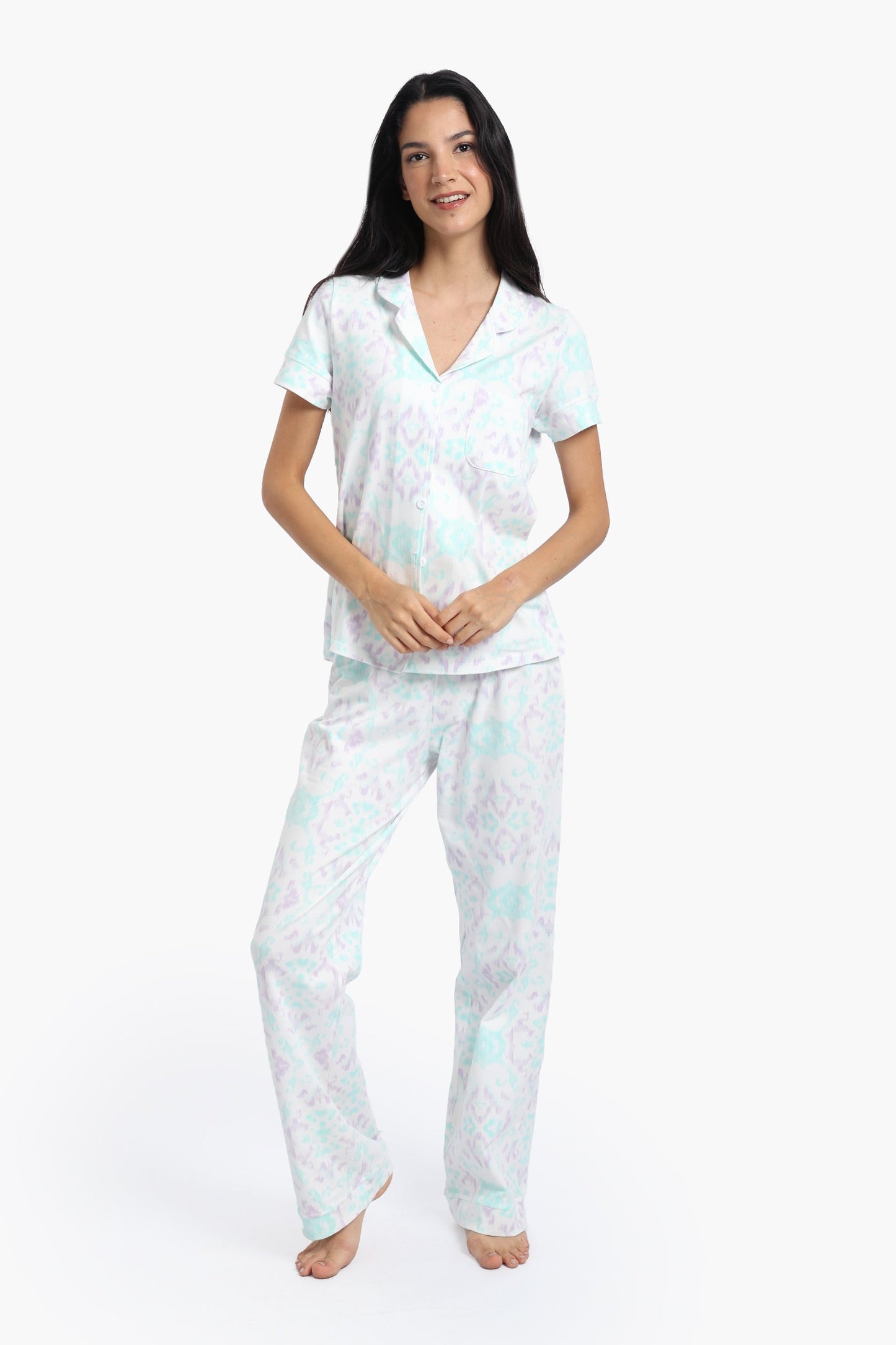 Cotton Printed Pyjama Set