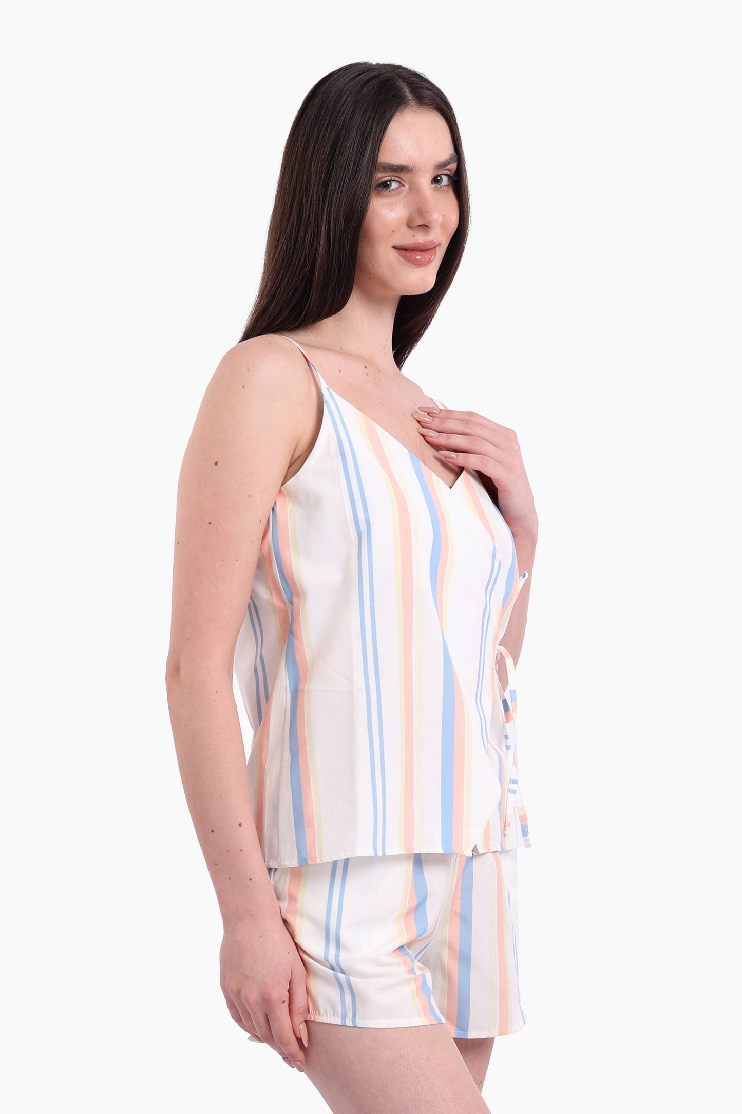 Striped Short Pyjama Set