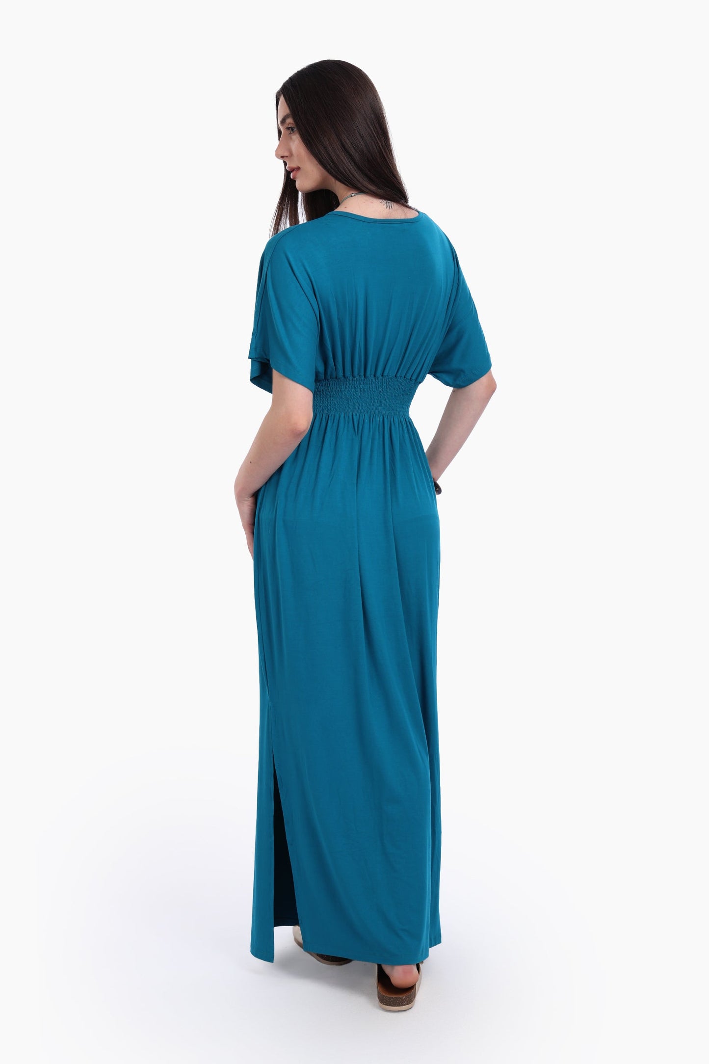 Comfy Nightgown With Side Slits