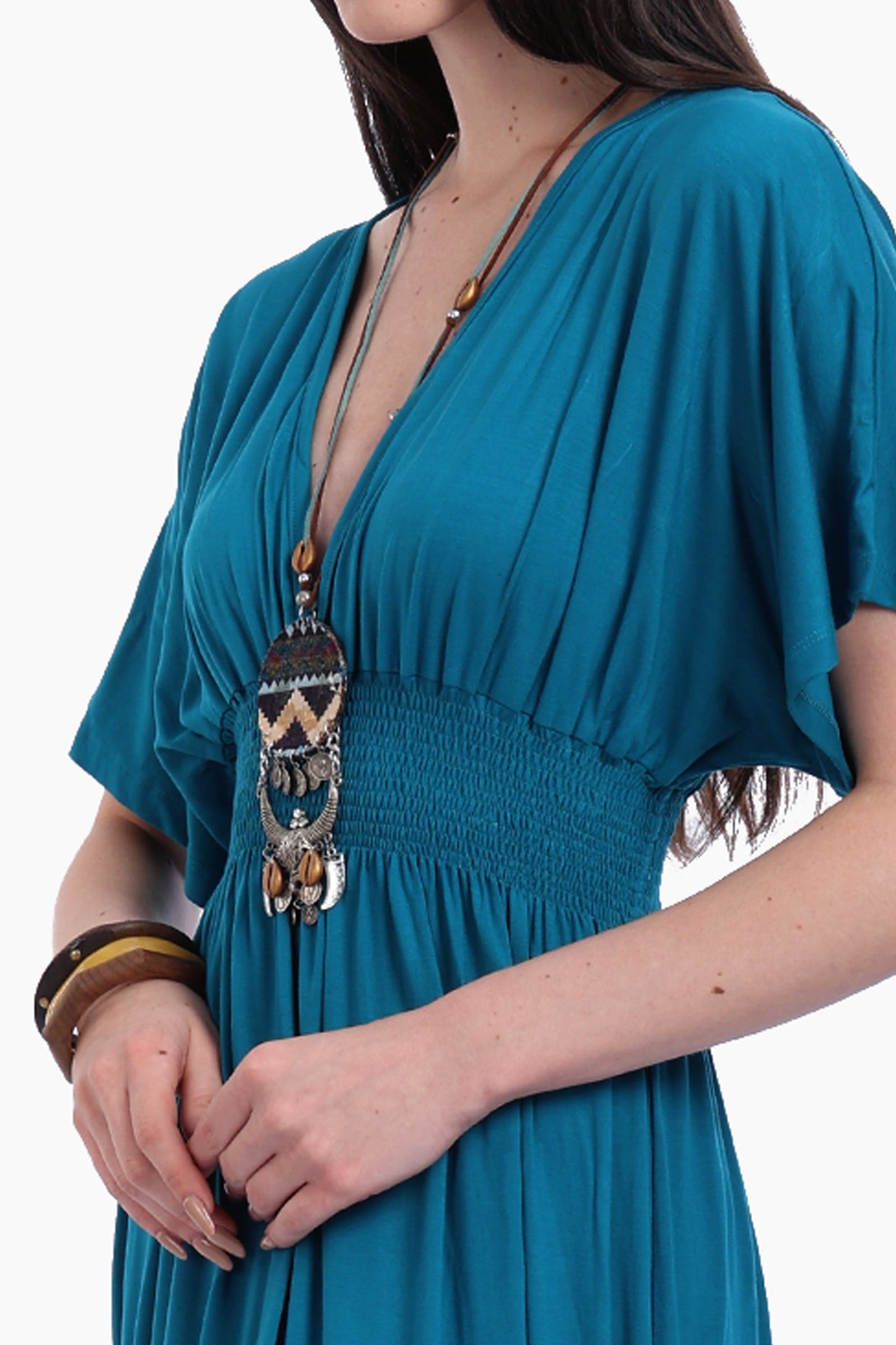 Comfy Nightgown With Side Slits