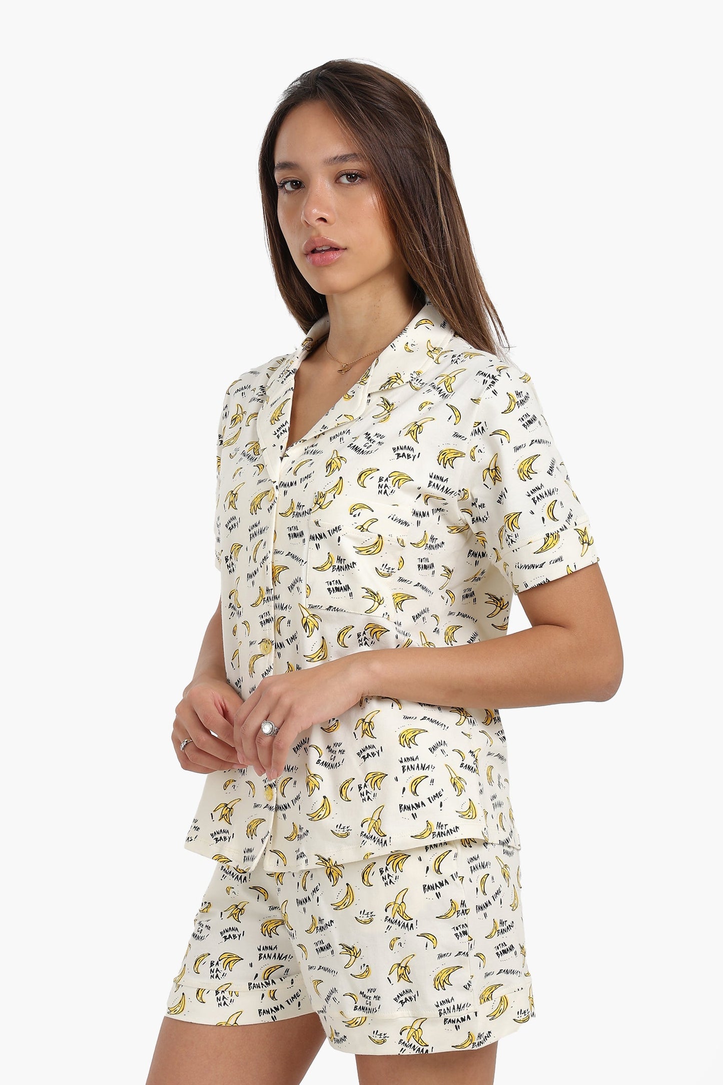 Bananas Print Pyjama Set