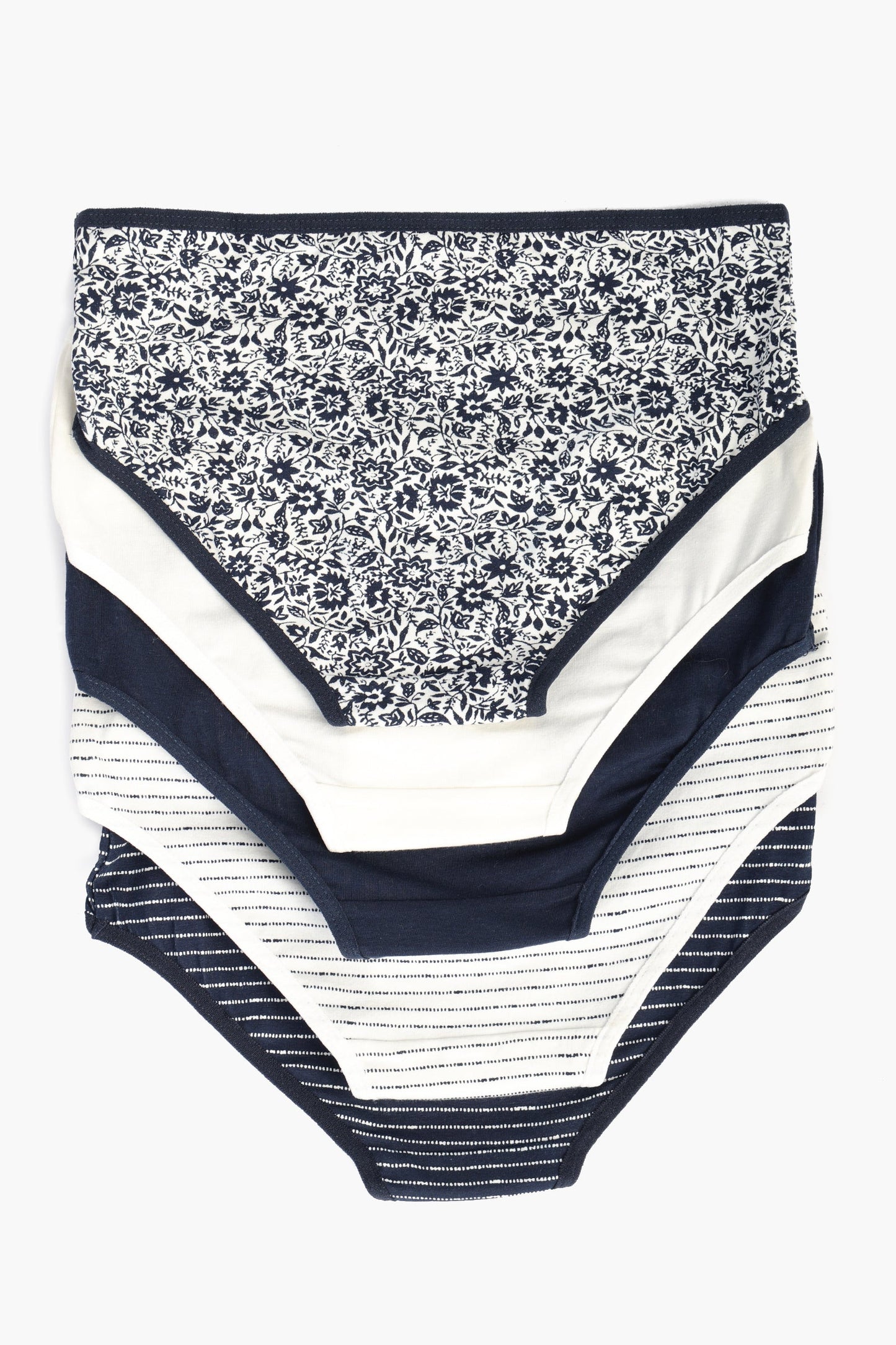 Pack of 5 Colored Brief Panties