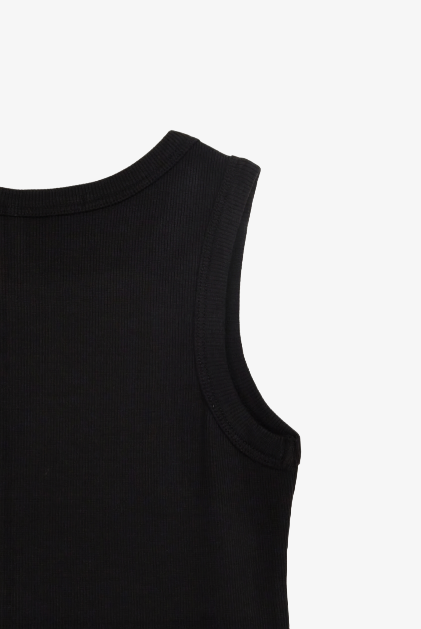 Ribbed Sleeveless Lounge Dress