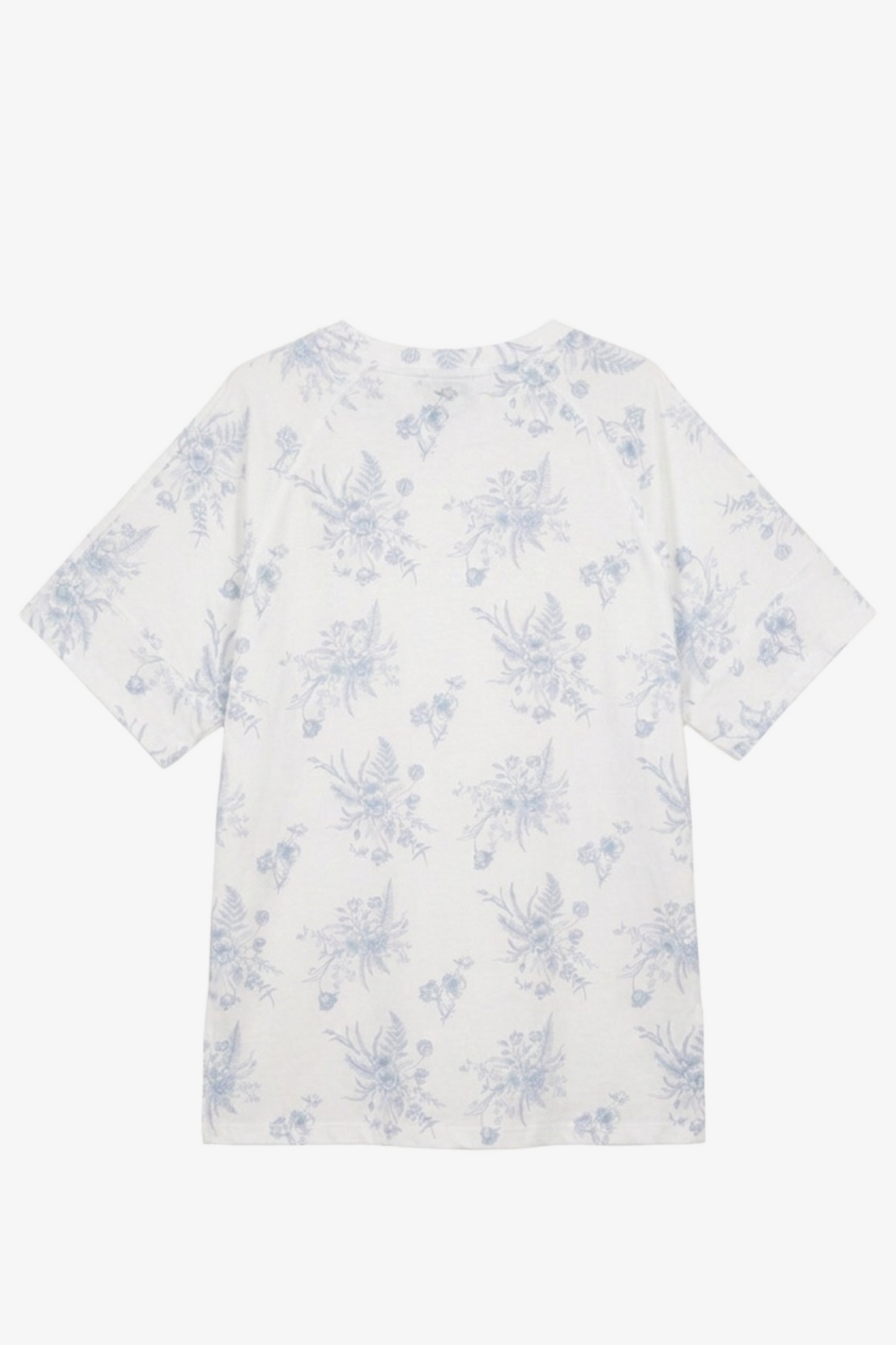 Relaxed Floral Night Shirt