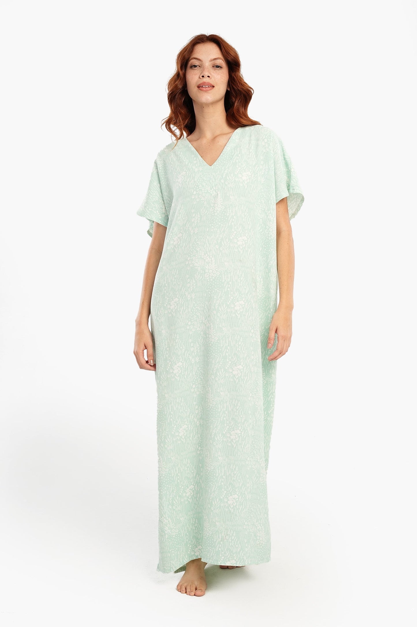 Relaxing V-Neck Nightgown