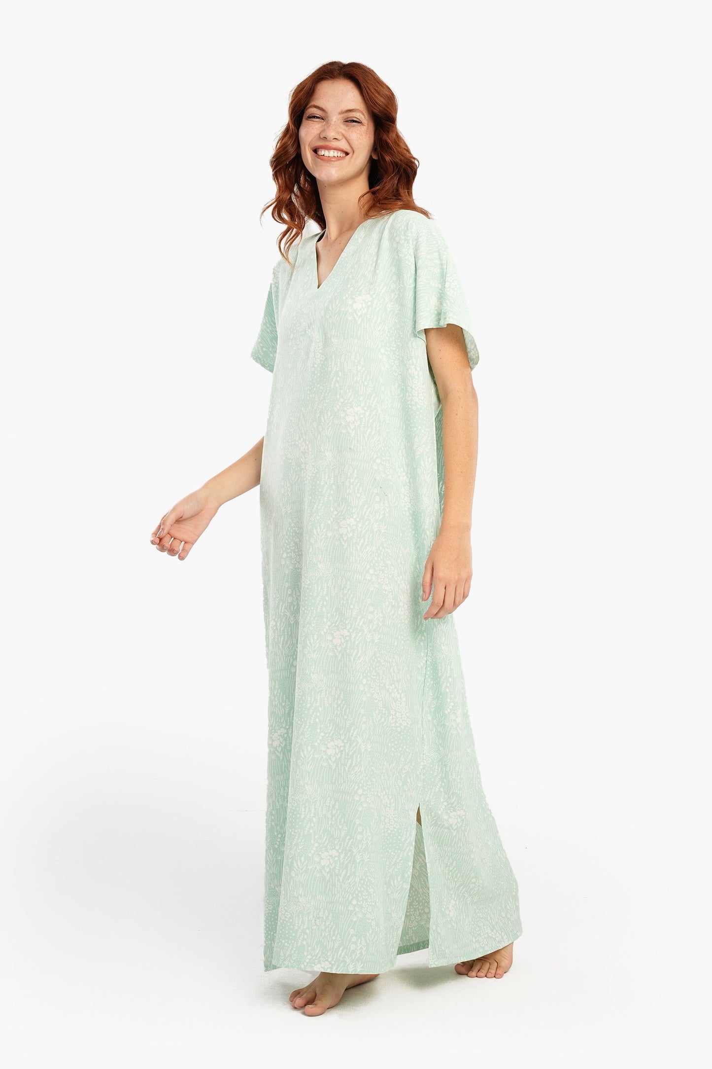 Relaxing V-Neck Nightgown