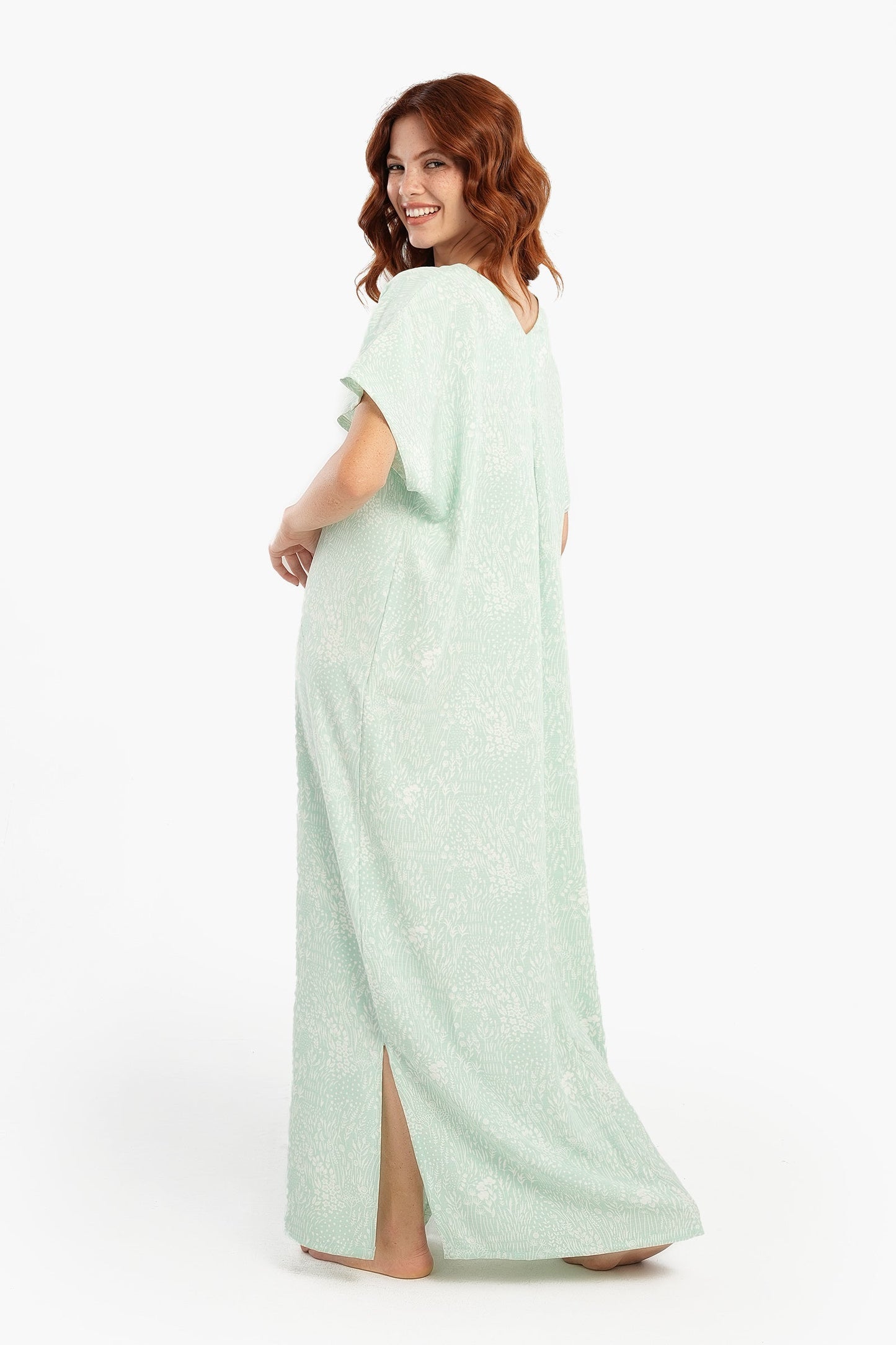 Relaxing V-Neck Nightgown