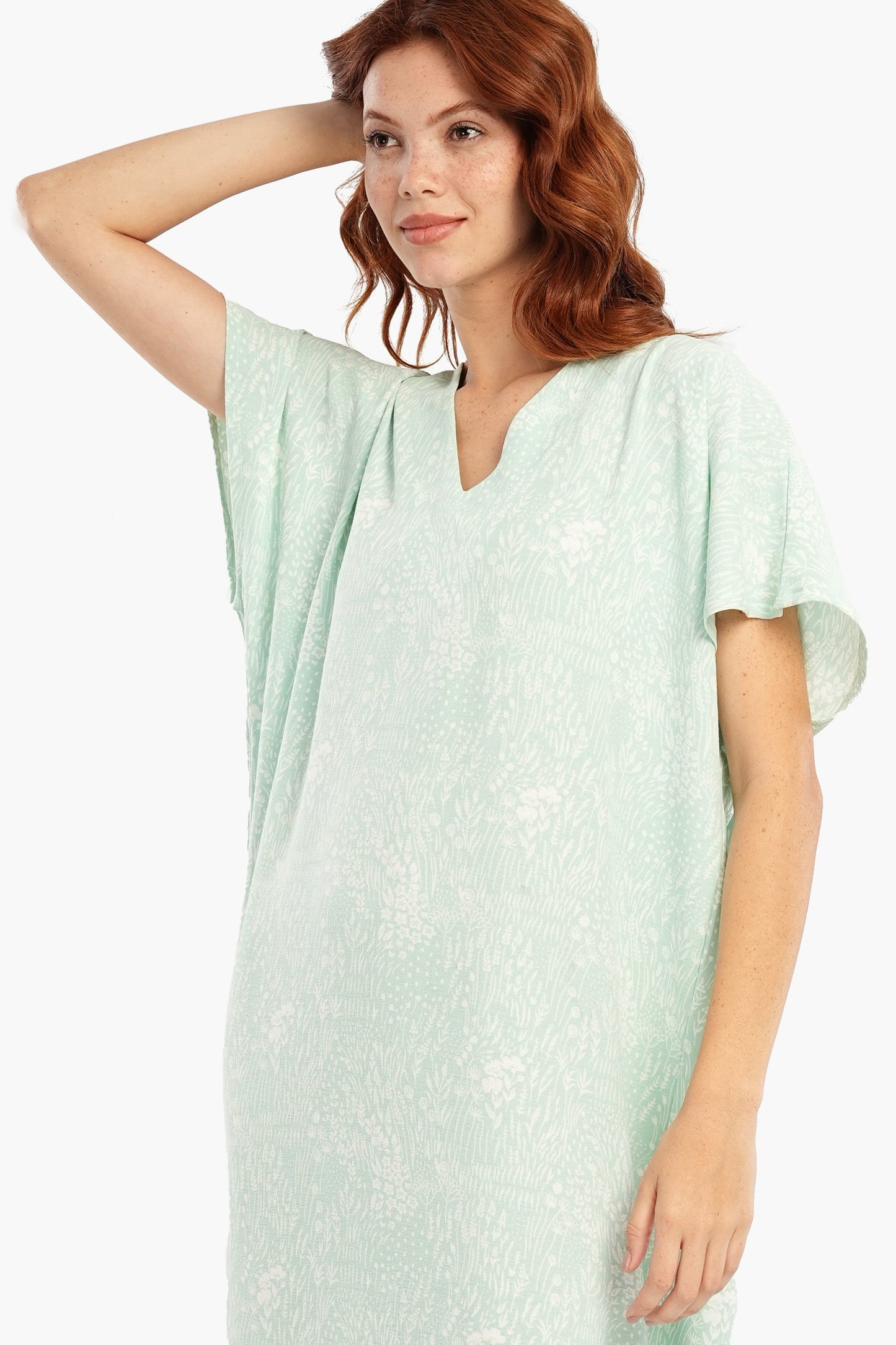 Relaxing V-Neck Nightgown