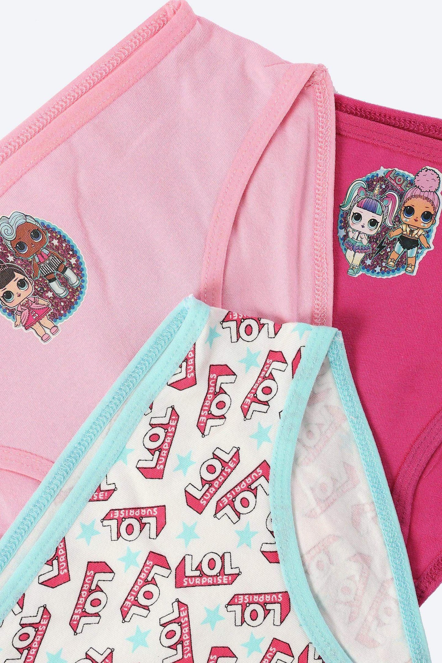 Pack of 3 Girly Brief Panties - Carina - كارينا