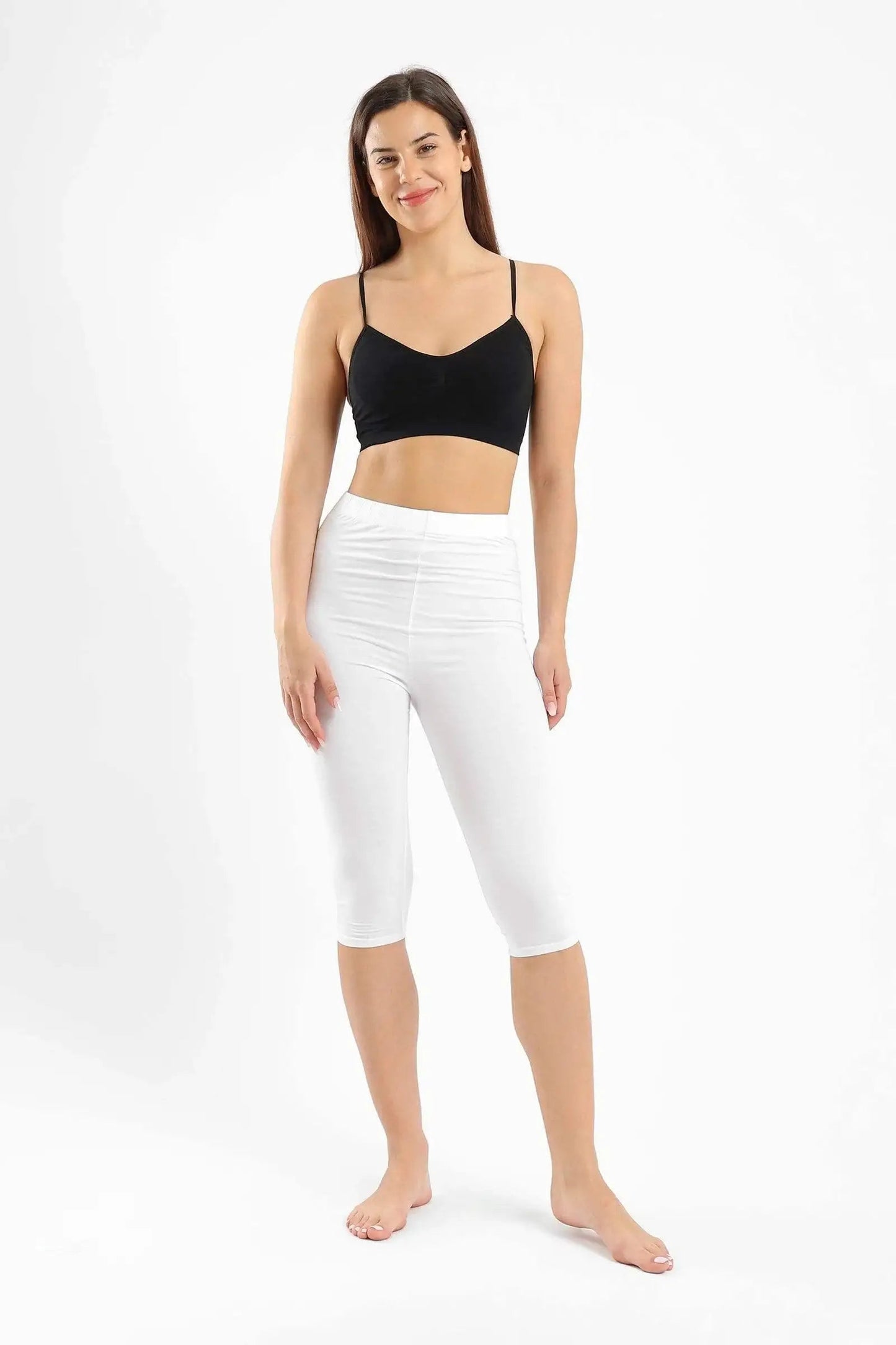 Viscose Capri Leggings - Carina - كارينا