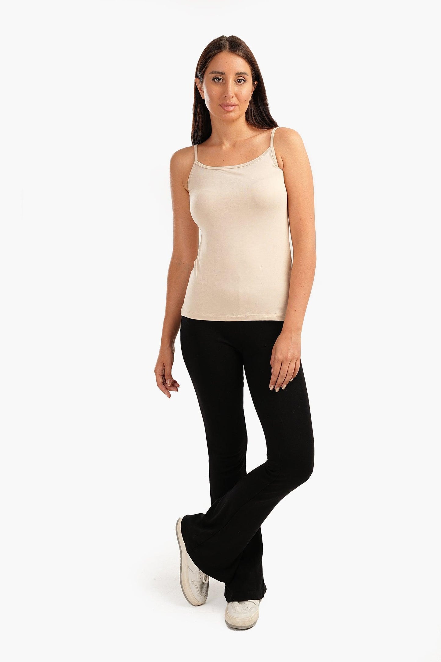 Viscose Sleeveless Tank Top - Carina - كارينا