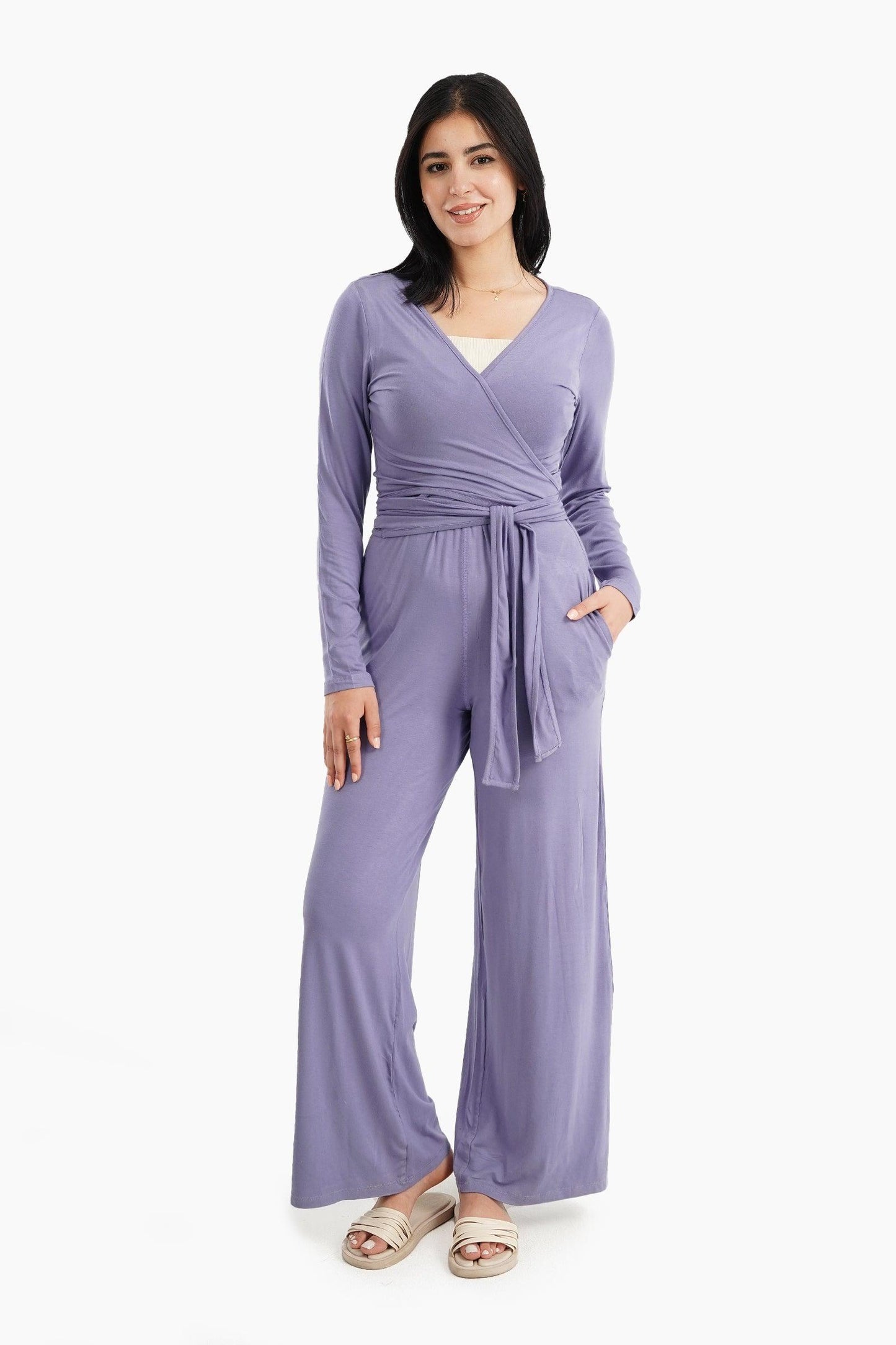 Wrap Up Cotton Robe - Carina - كارينا