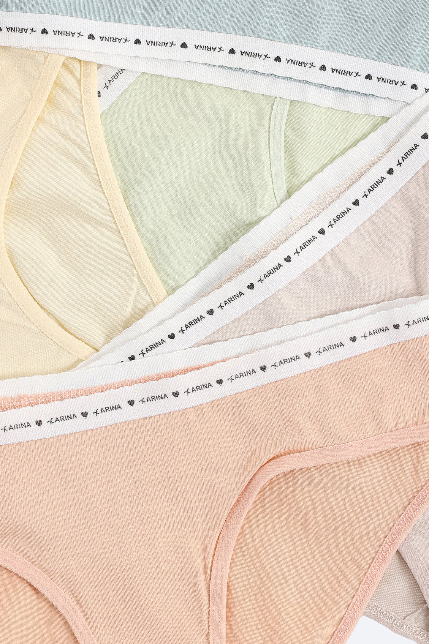 Pack of 5 Colored Bikini Panties