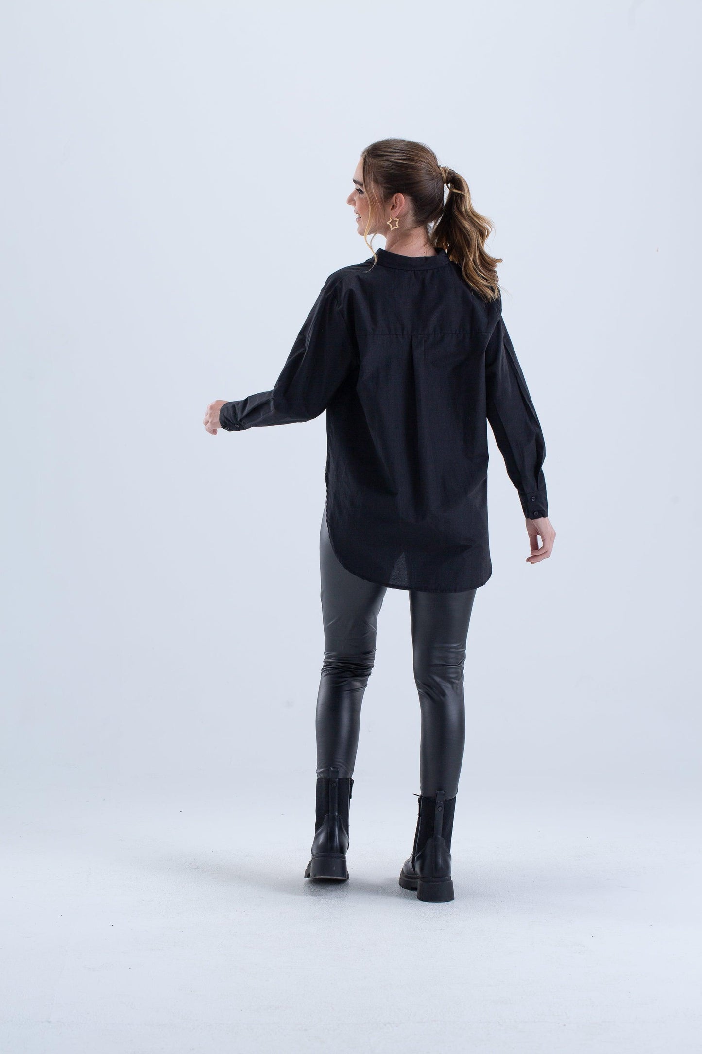Regular Fit Cotton Shirt - Carina - كارينا