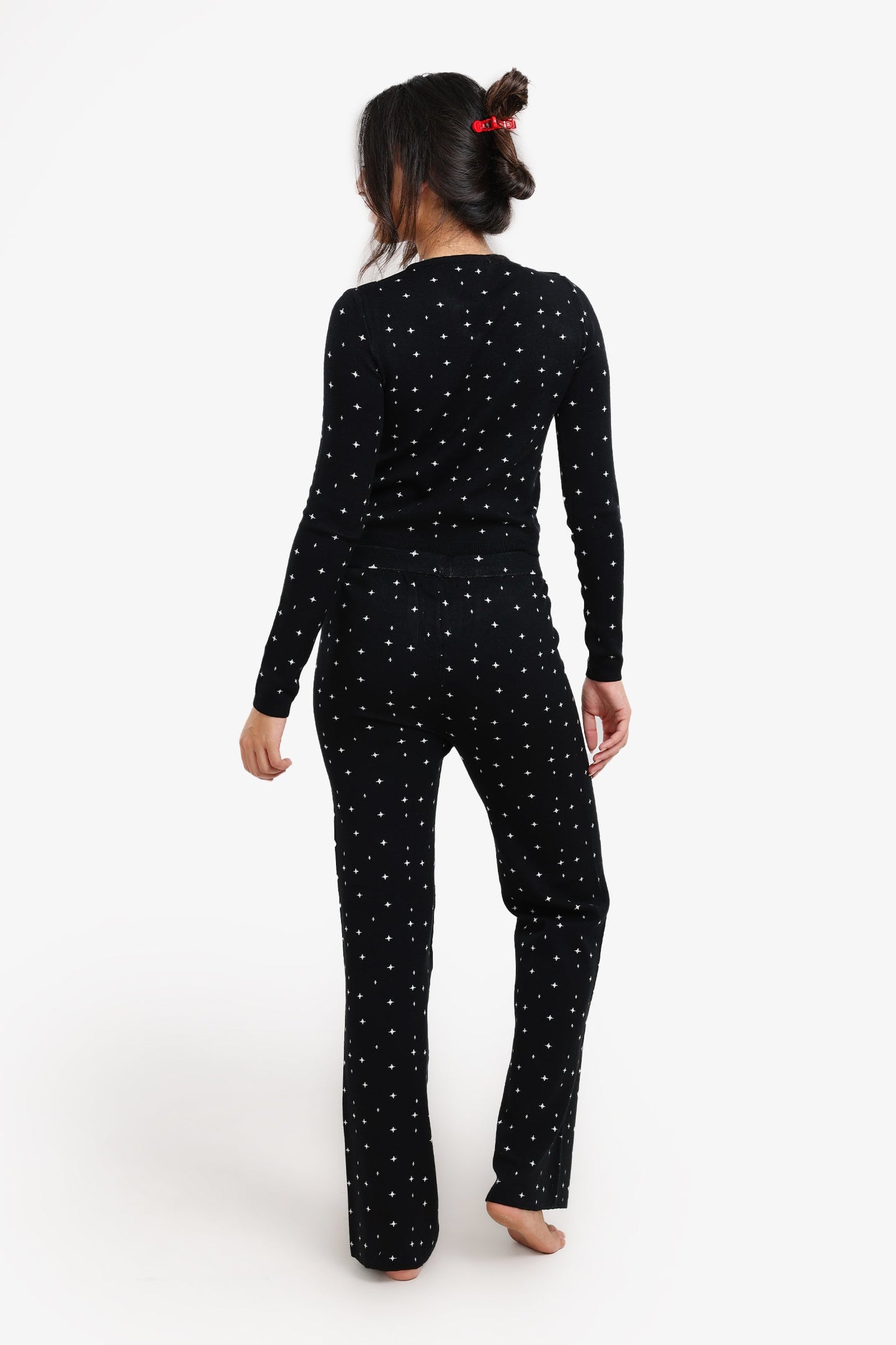 Pyjama Set with Keyhole Cutout