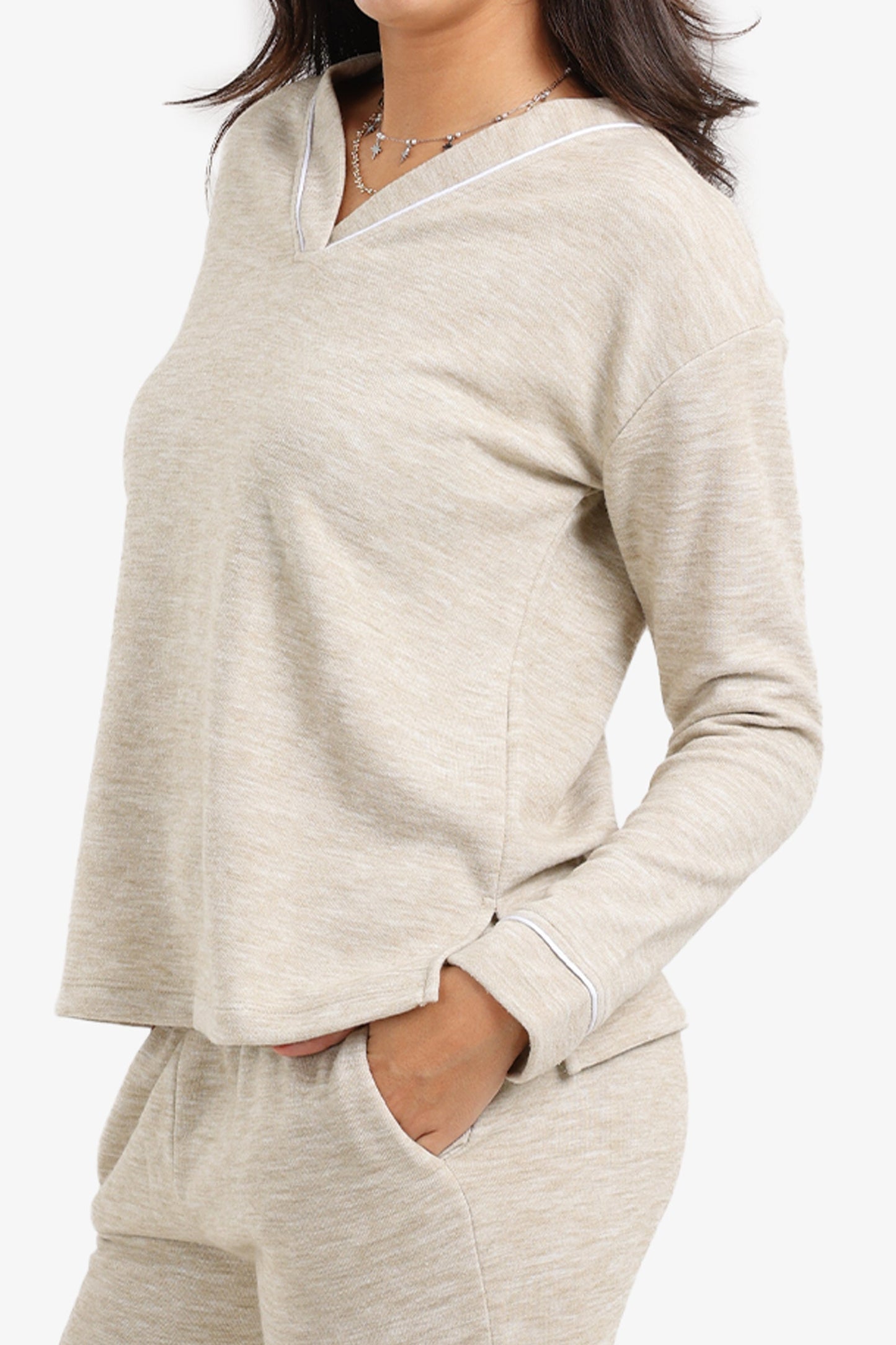 Self Pattern Pyjama Set