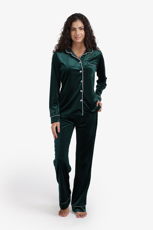 Classic Velvet Pyjama Set