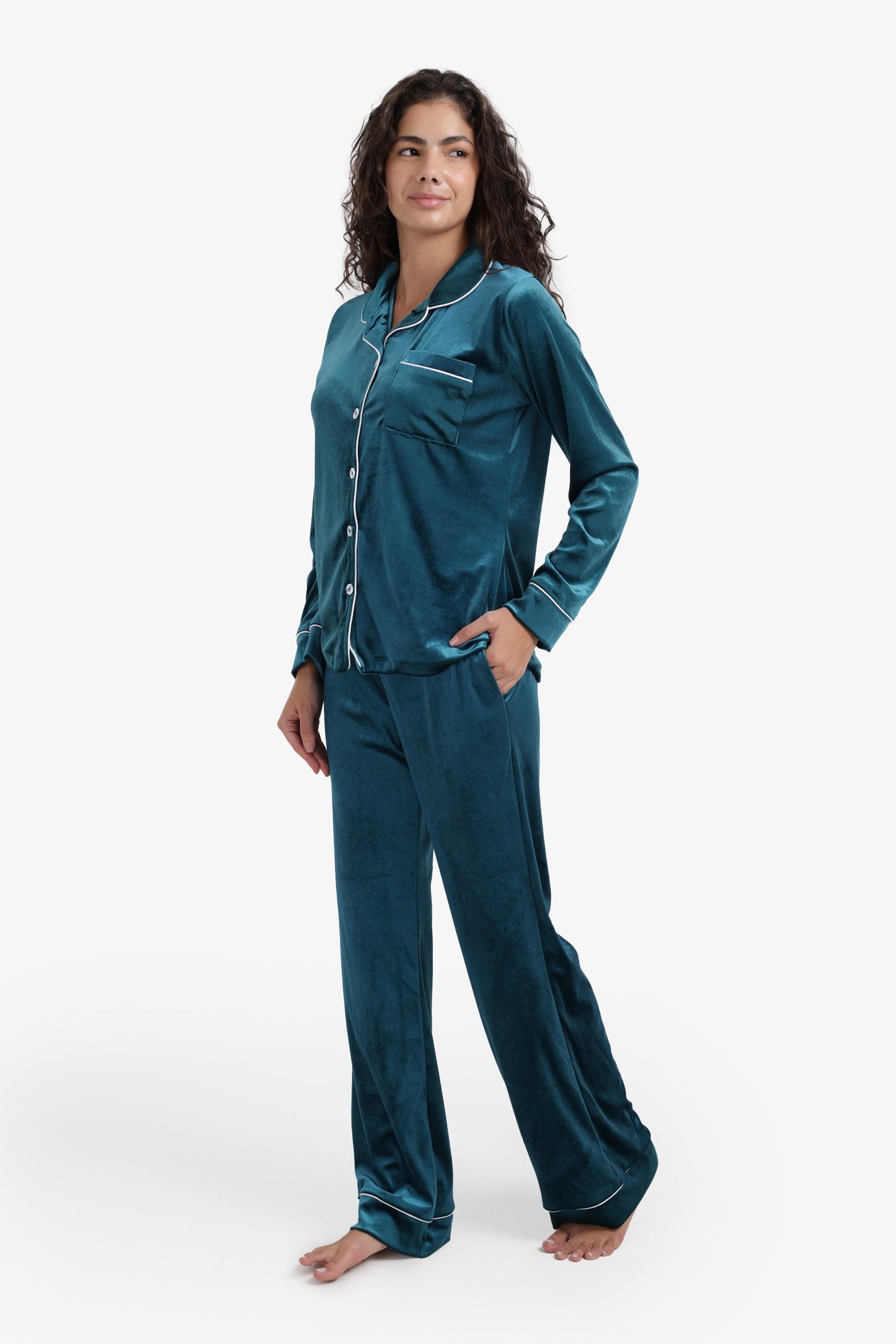 Classic Velvet Pyjama Set