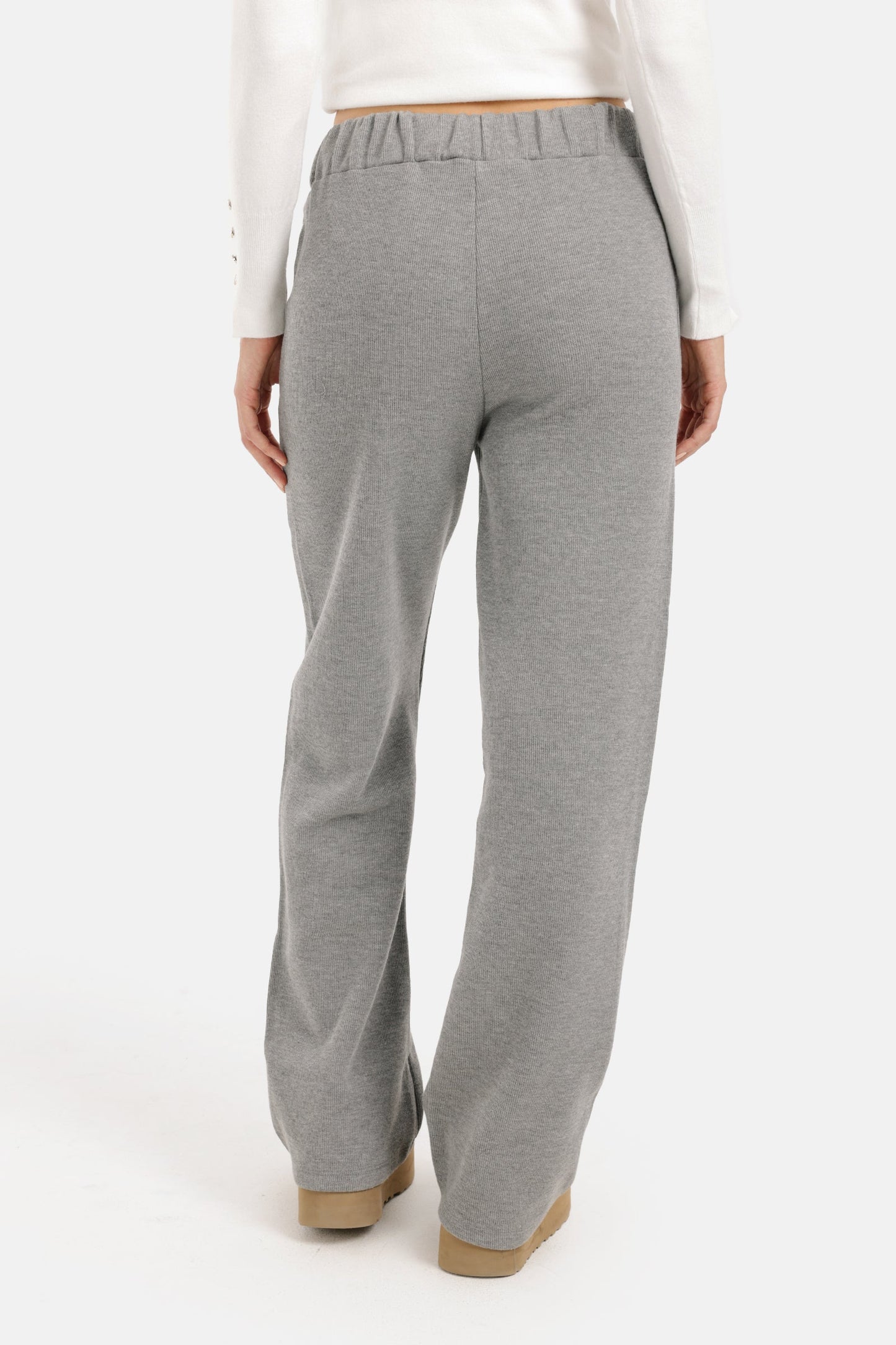 Lounge Pants with Elastic Waist