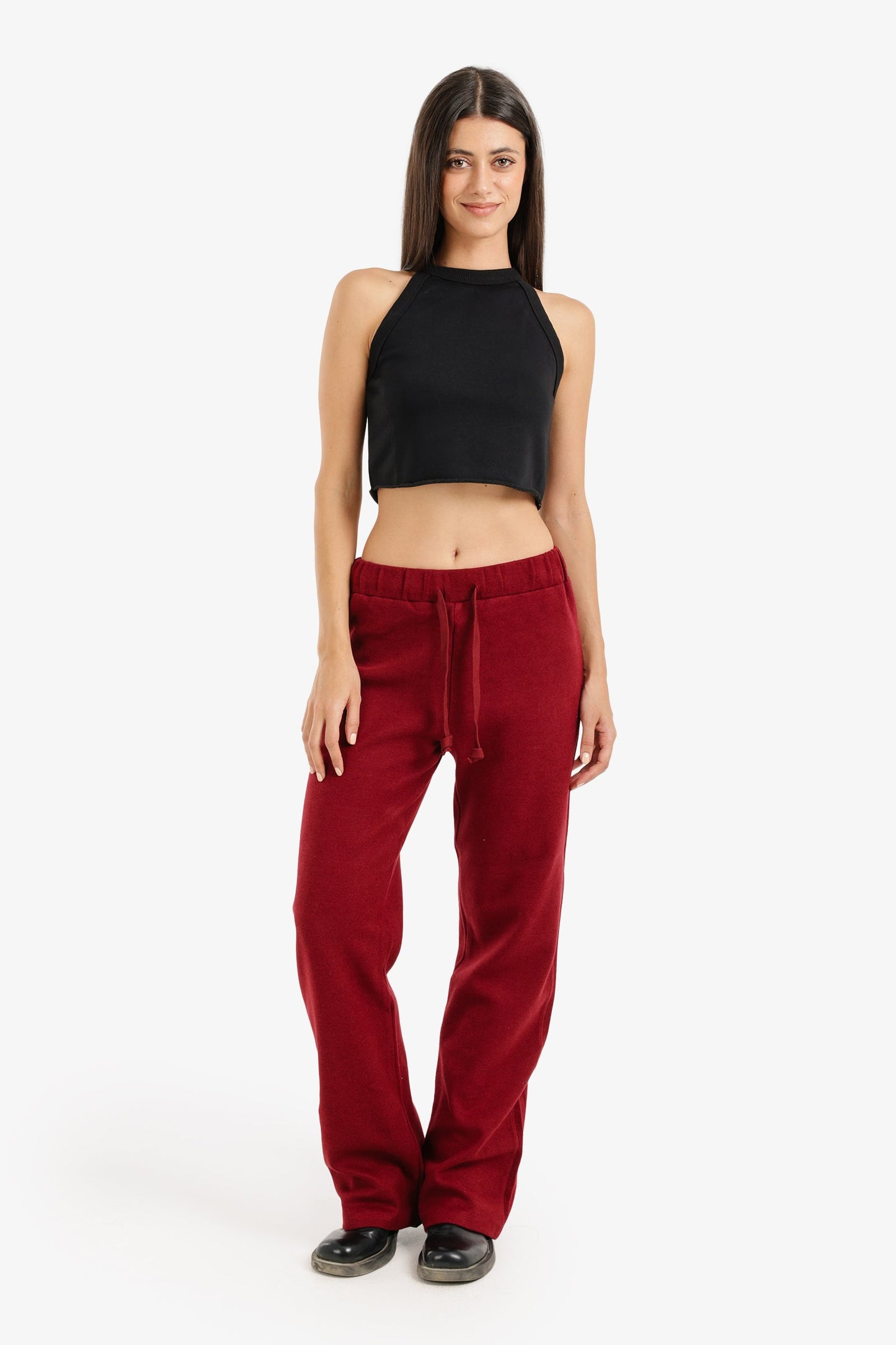 Lounge Pants with Elastic Waist