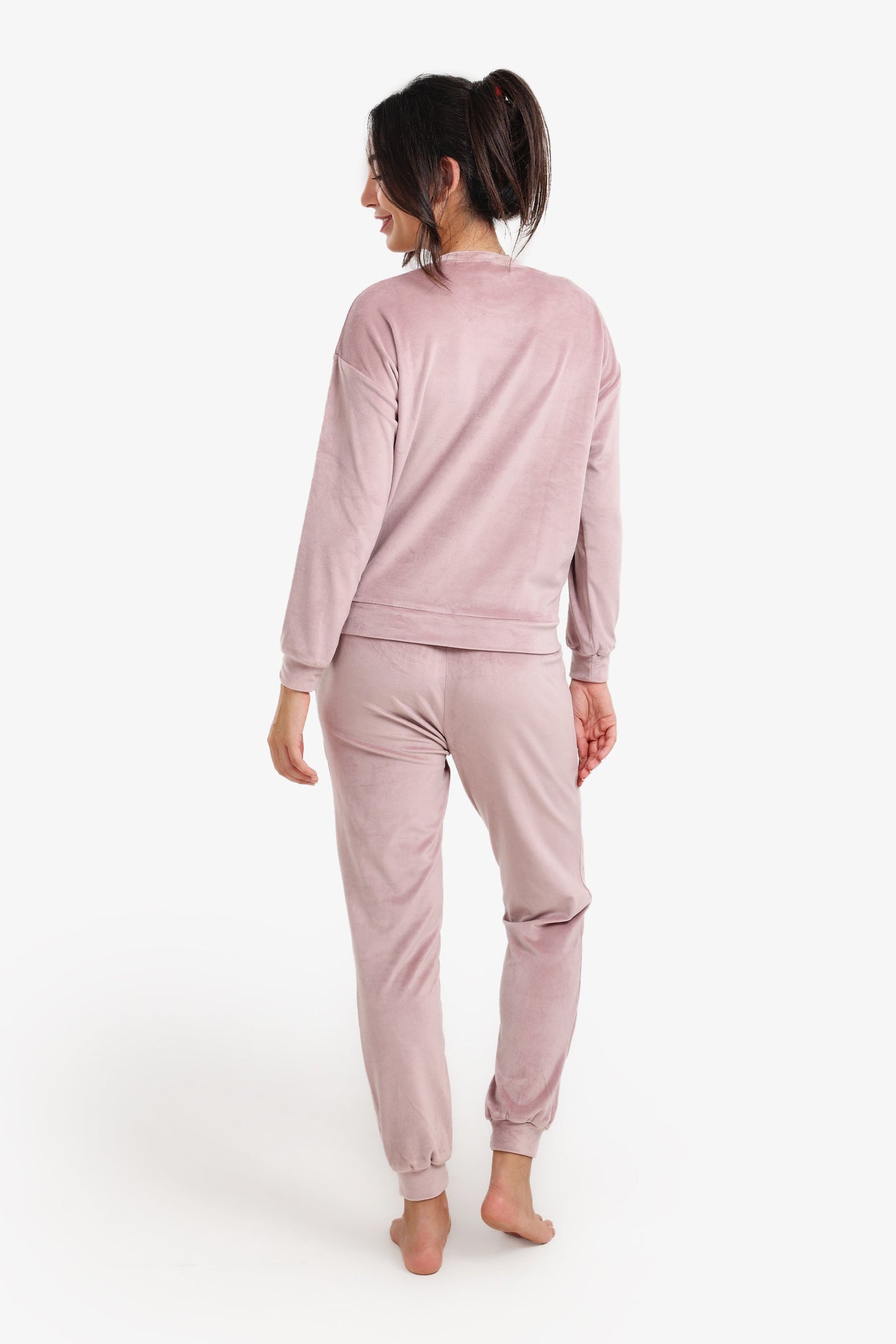 Round Neck Pyjama Set
