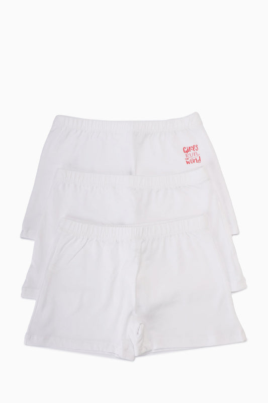 Pack of 3 Girly Brief Shorts