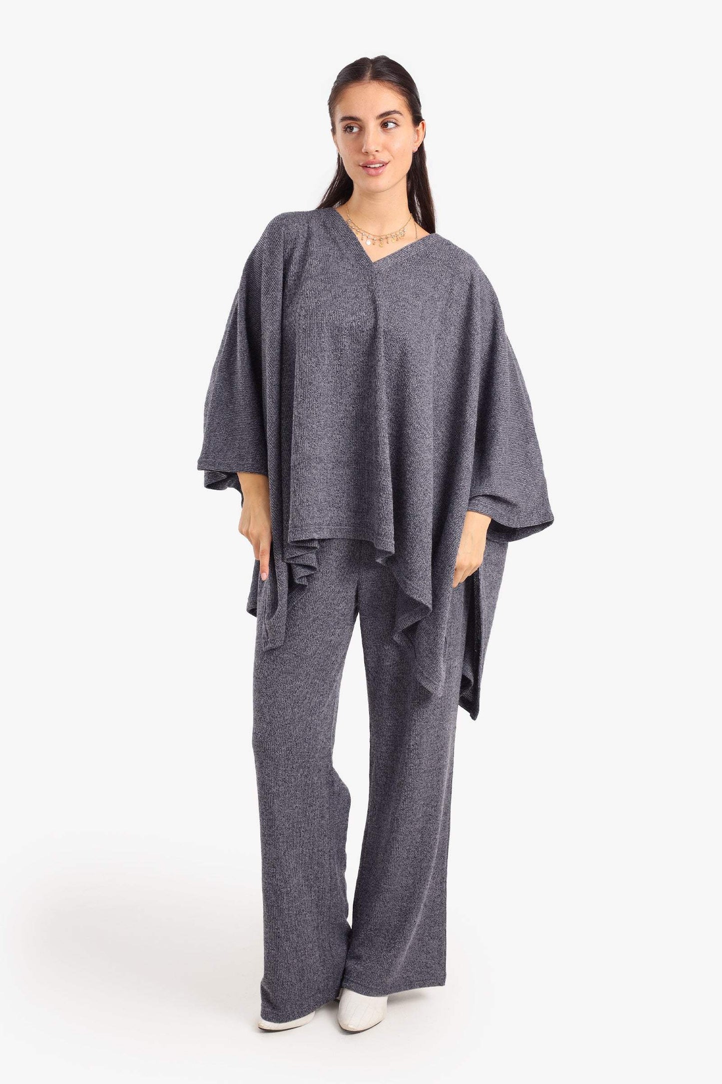 Oversized Lounge Poncho