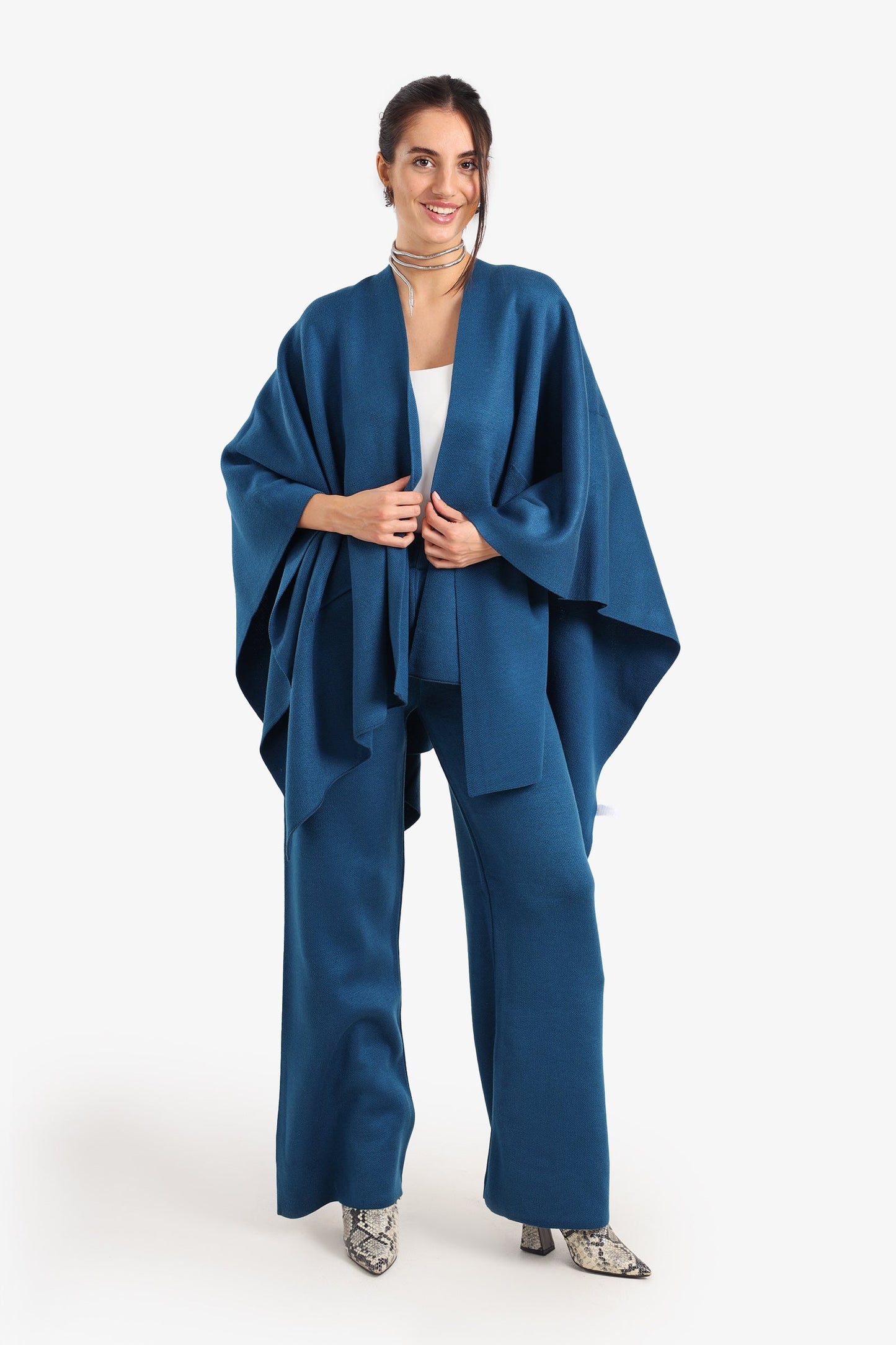 Lounge Poncho with Pockets