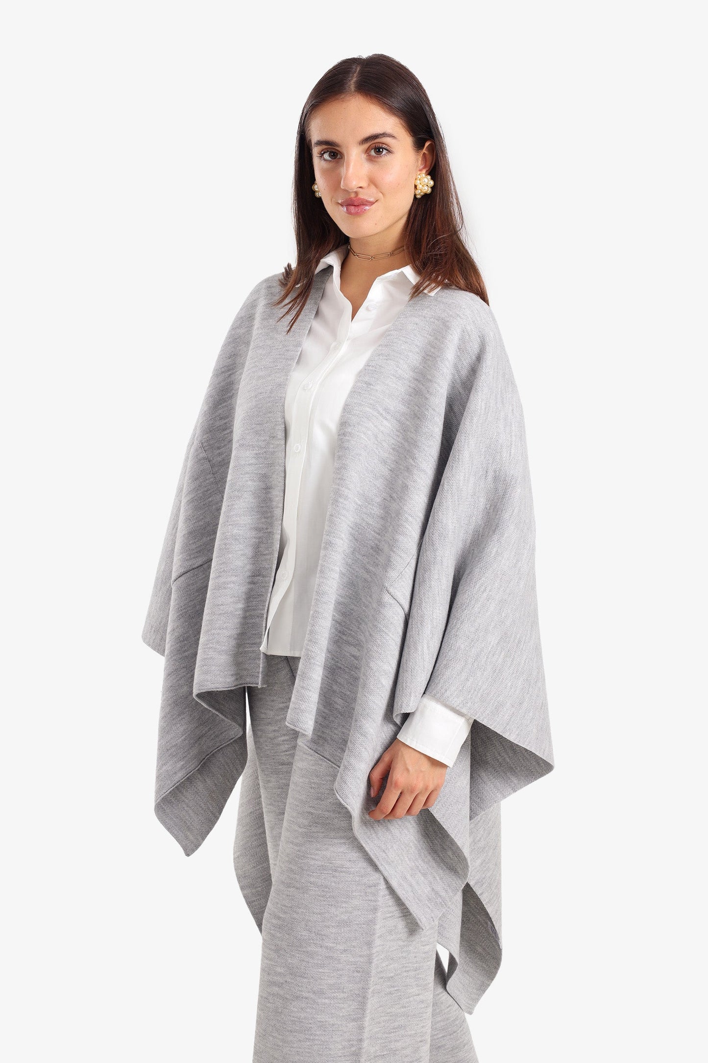 Lounge Poncho with Pockets