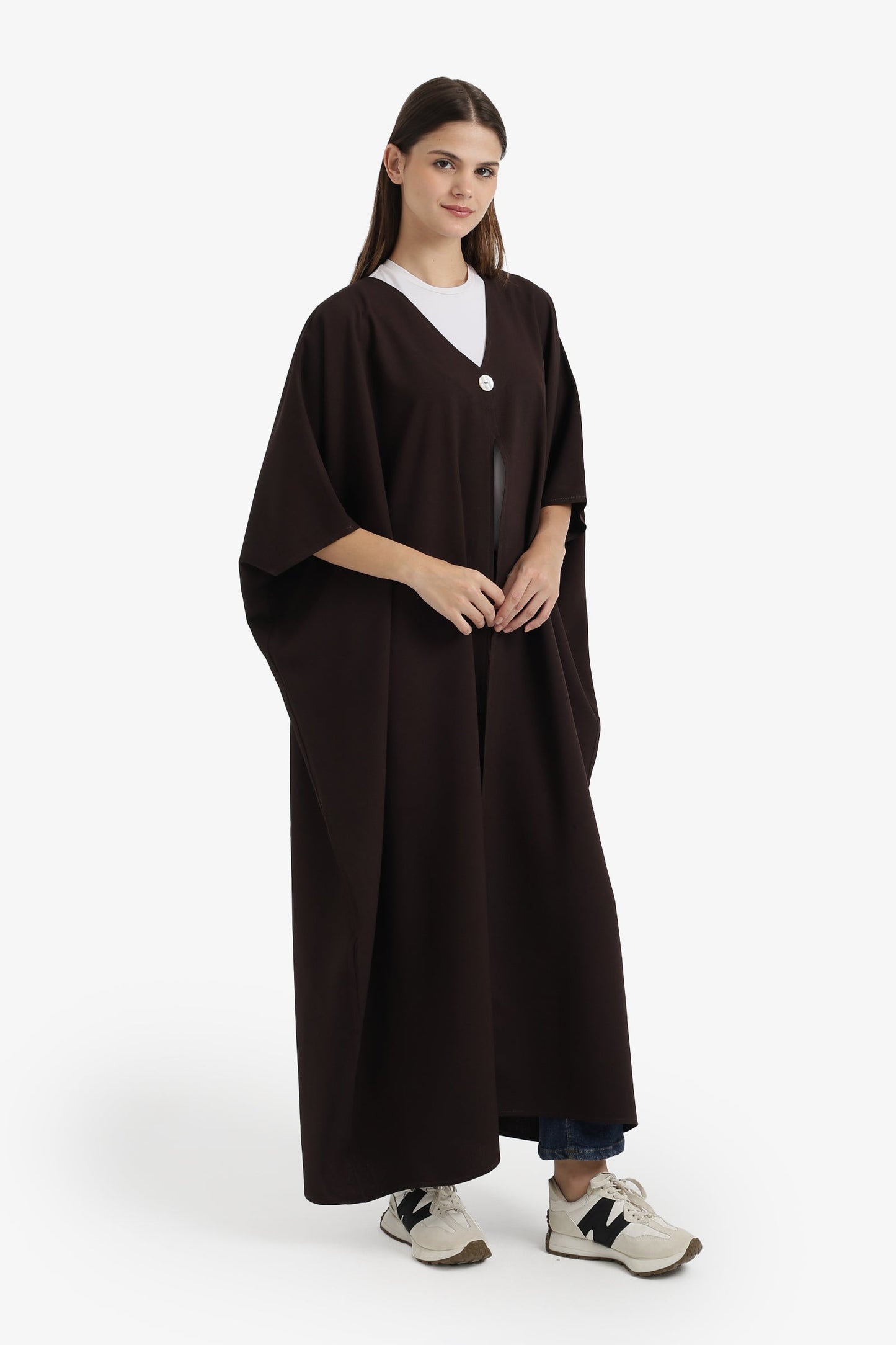 Split-Front Maxi Abaya