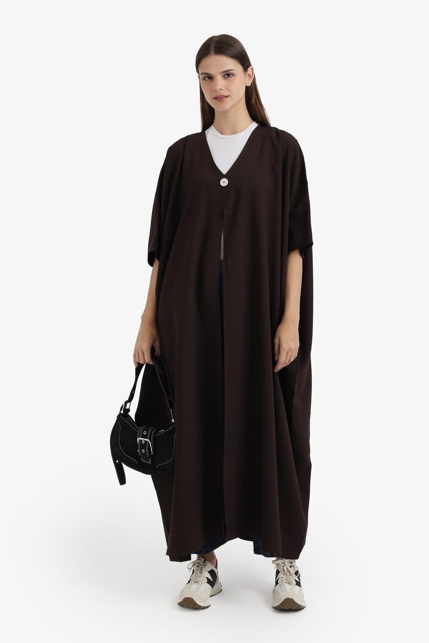 Split-Front Maxi Abaya