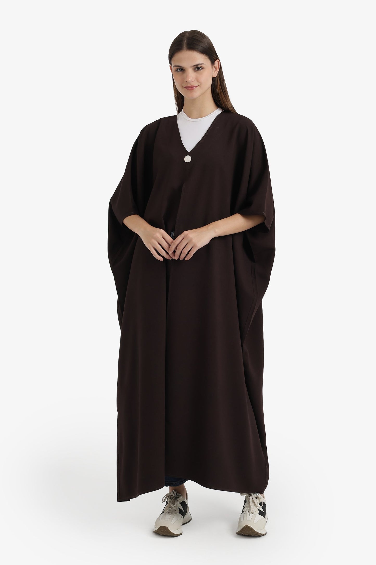 Split-Front Maxi Abaya
