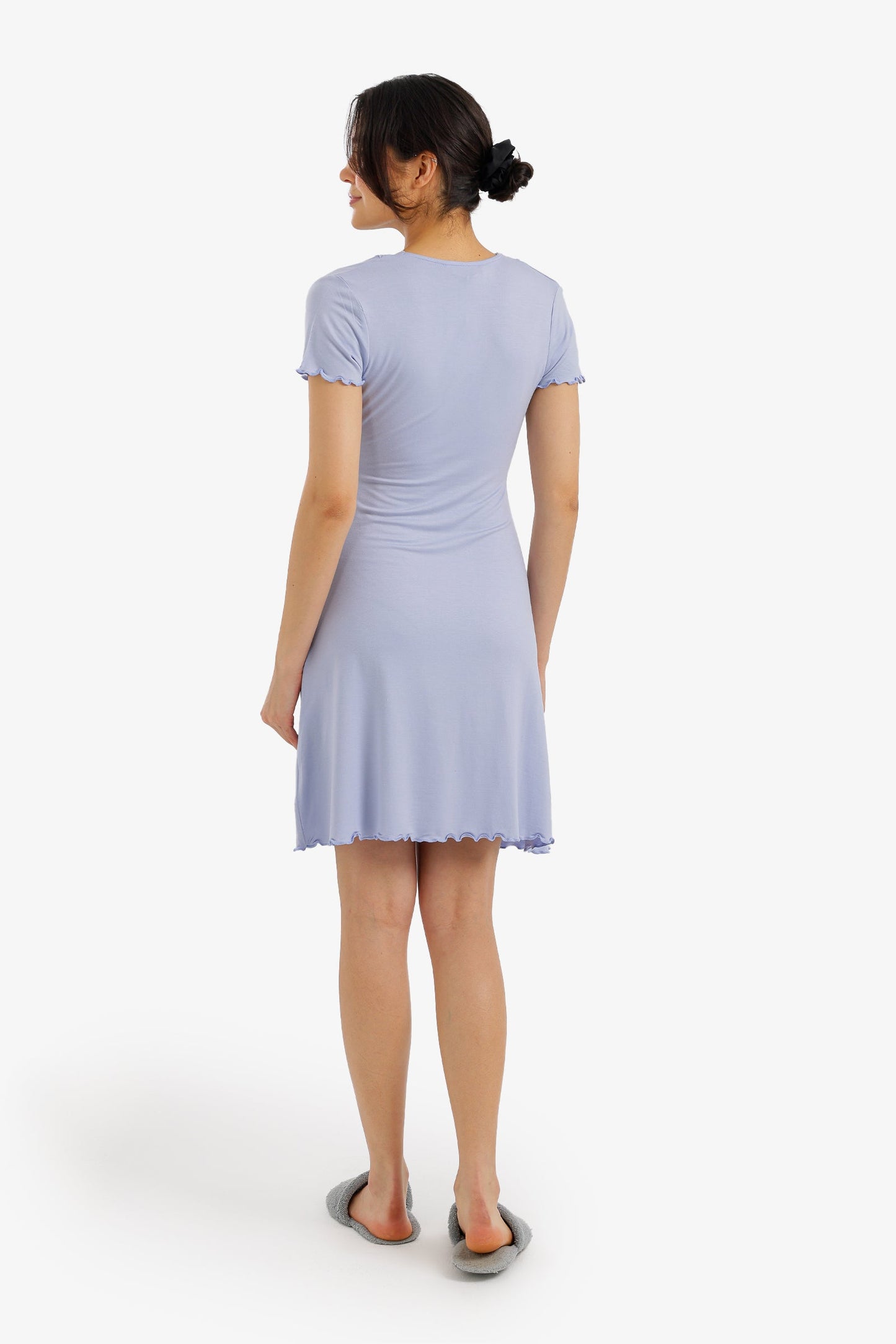 Lace V-Neck Nightgown
