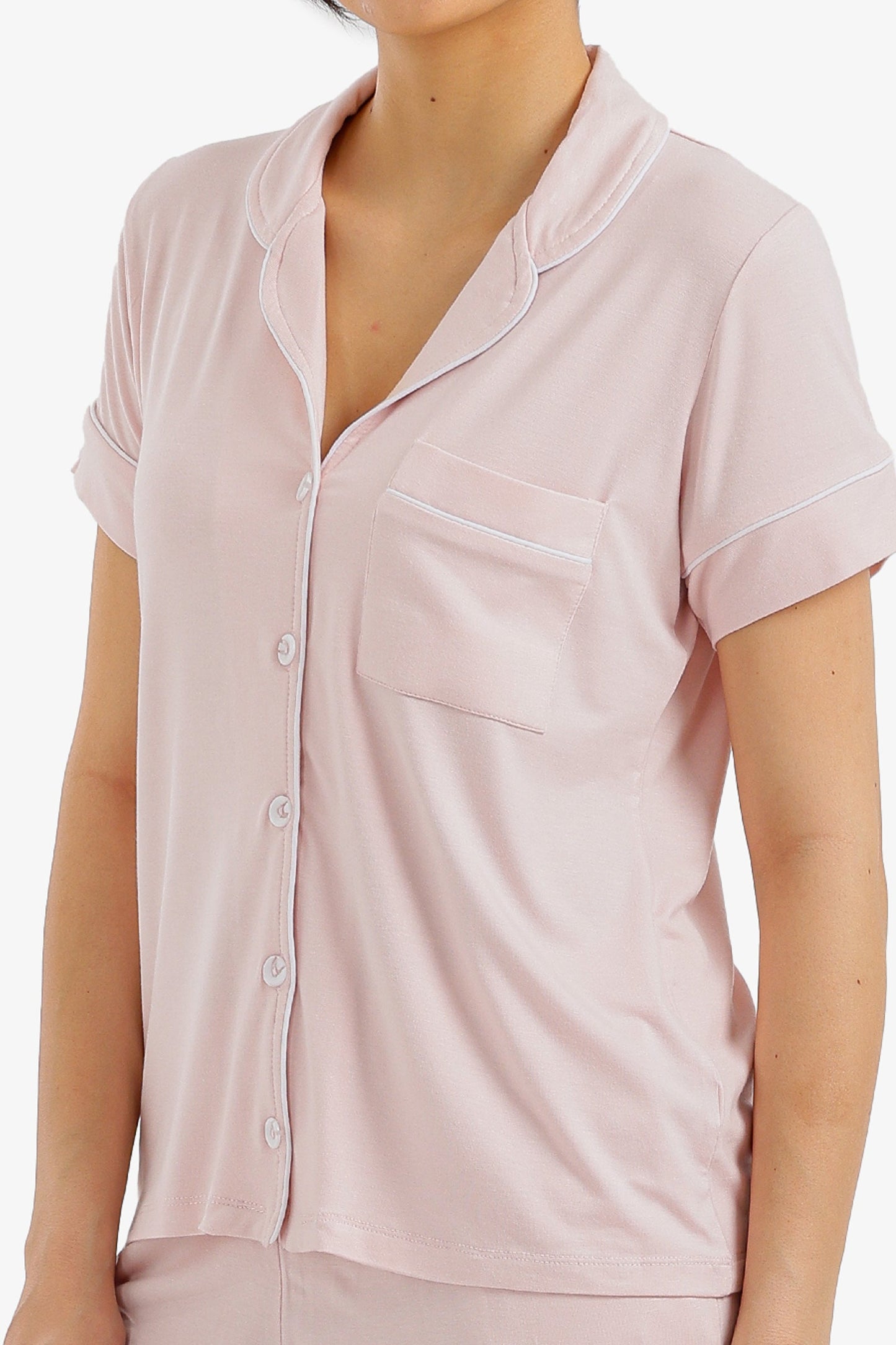 Piped Short Pyjama Set