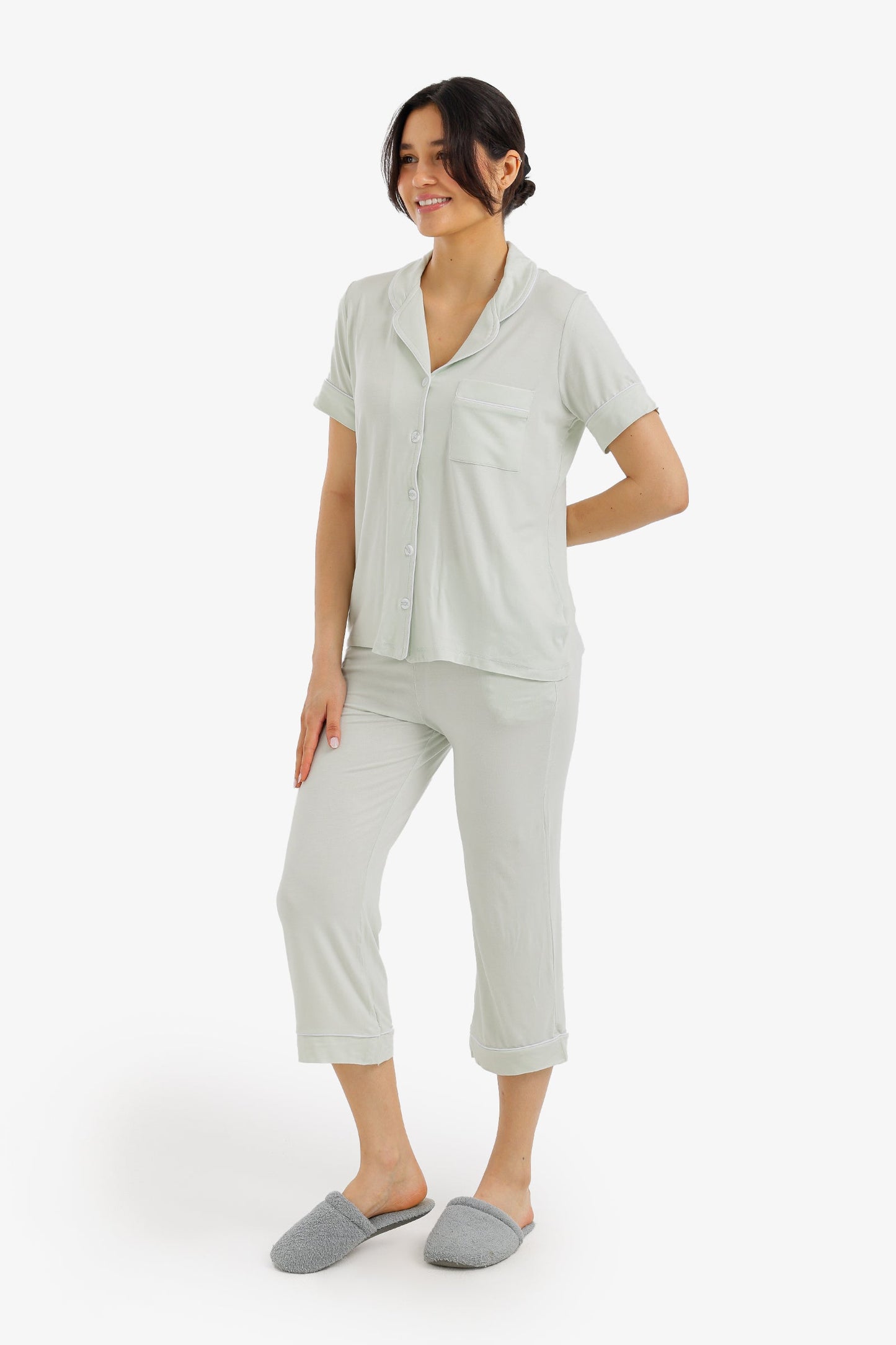 Classic Piping Pyjama Set
