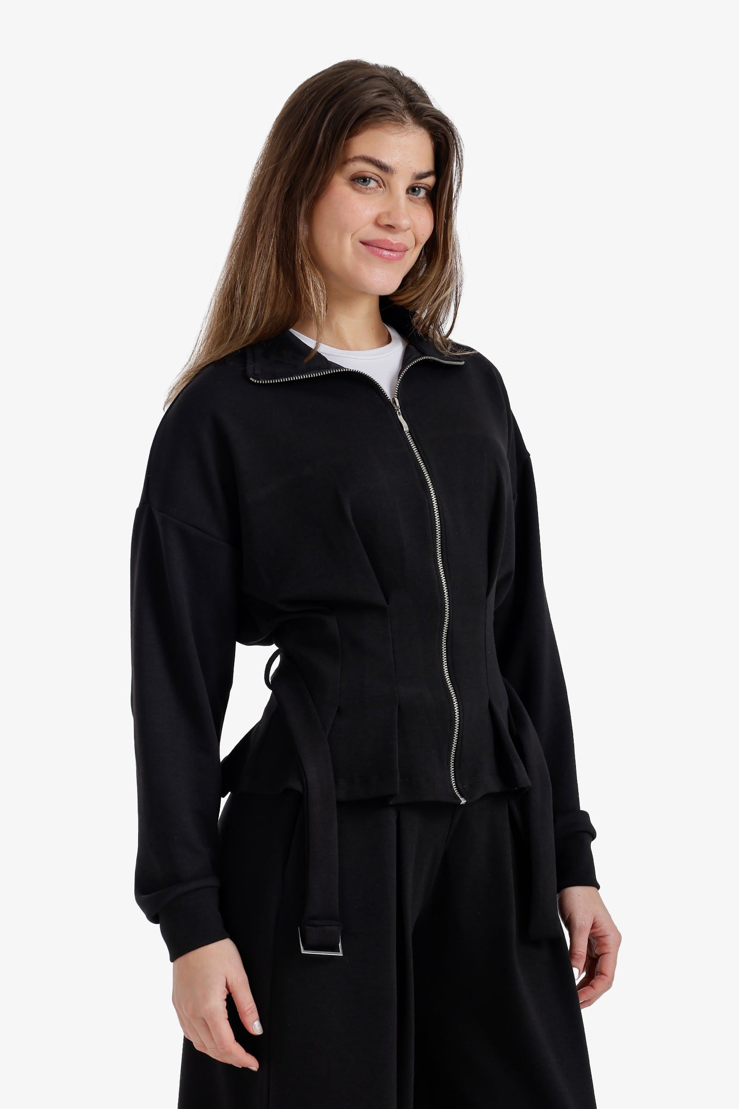 Dropped-Shoulder Lounge Jacket