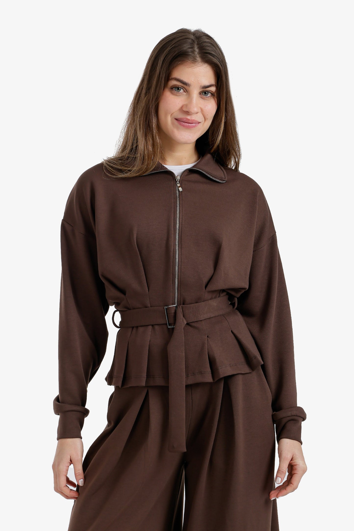 Dropped-Shoulder Lounge Jacket