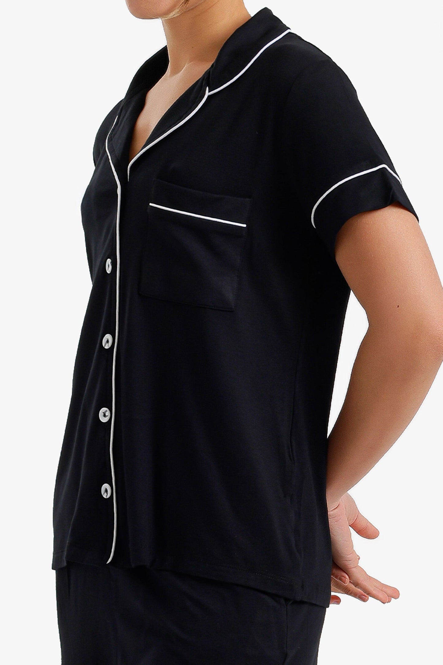 Piped Short Pyjama Set