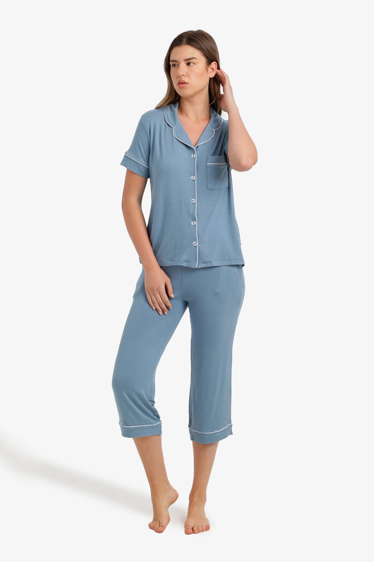 Classic Piping Pyjama Set